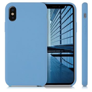 kwmobile Handyhülle Hülle für Apple iPhone X, Hülle Silikon gummiert - Handyhülle - Handy Case Cover