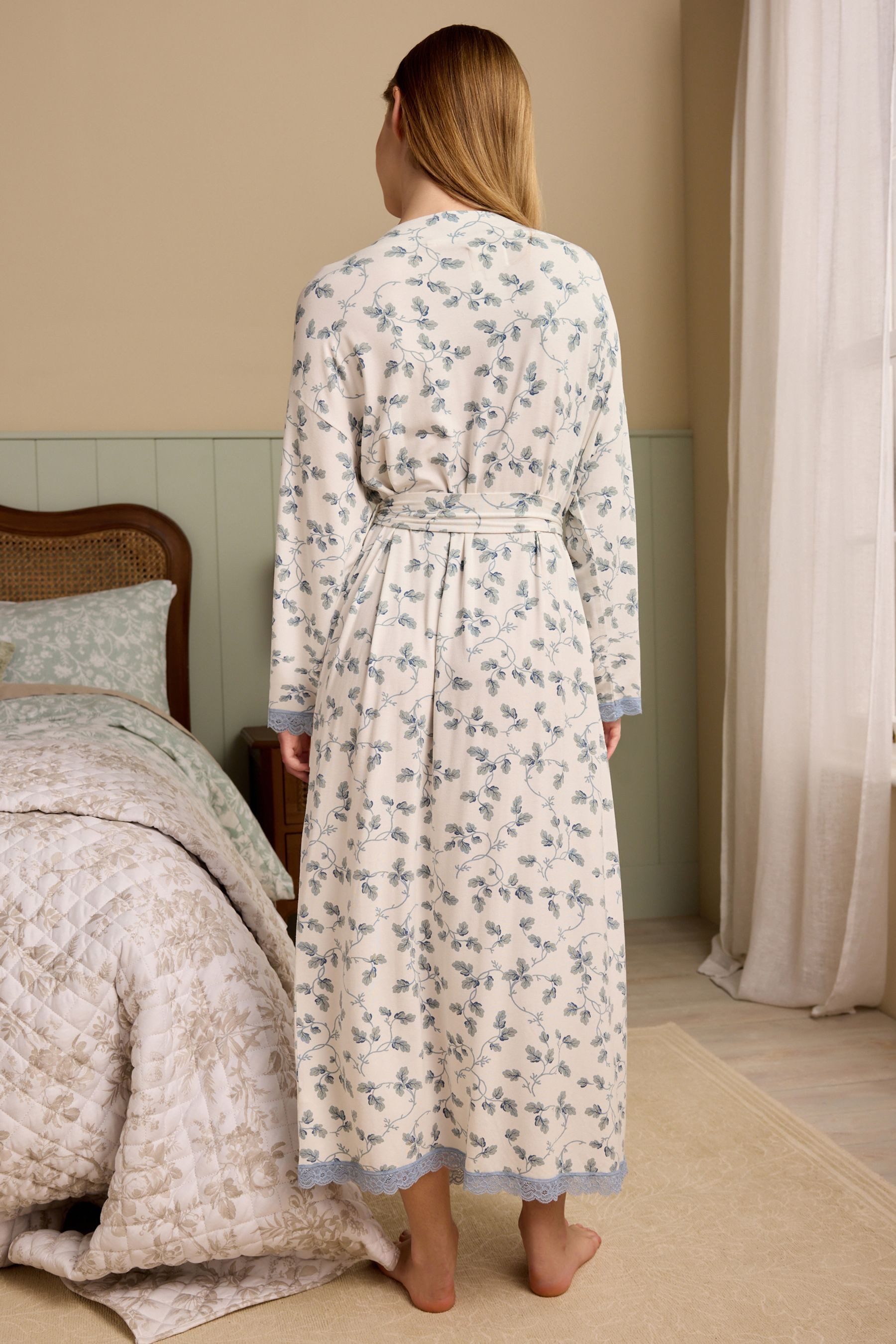 LAURA ASHLEY Damenbademantel Laura Ashley Becknall günstig online kaufen