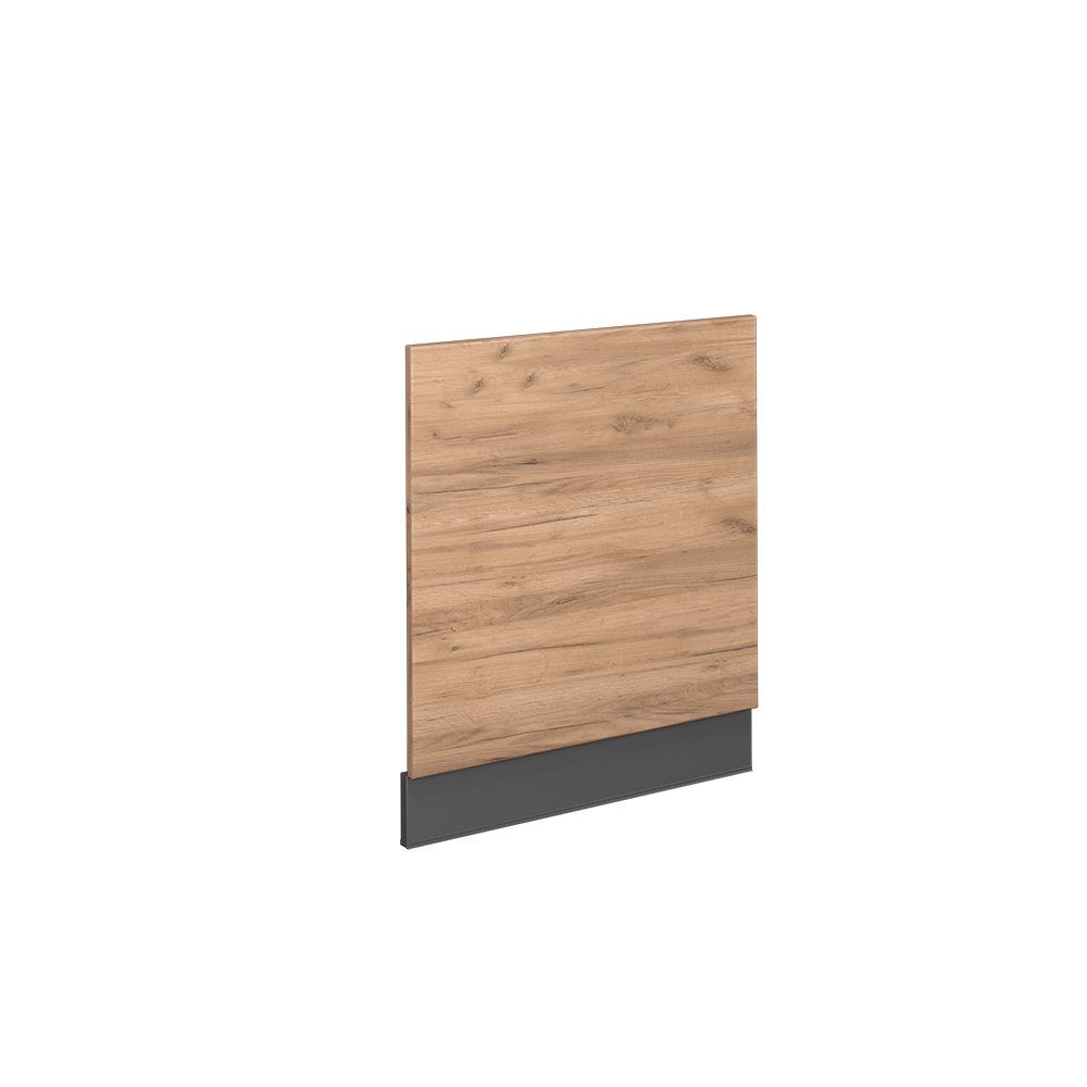 Vicco Frontblende Fame-Line, Goldkraft Eiche/Anthrazit, 60 cm ohne Arbeitsplatte (1 St)