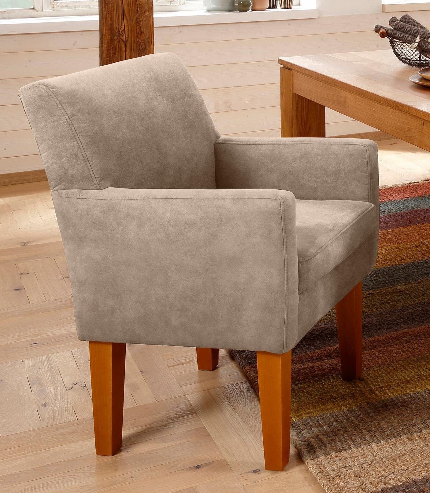 Home affaire Sessel "Fehmarn", komfortable Sitzhöhe von 54 cm, in 3 verschi günstig online kaufen
