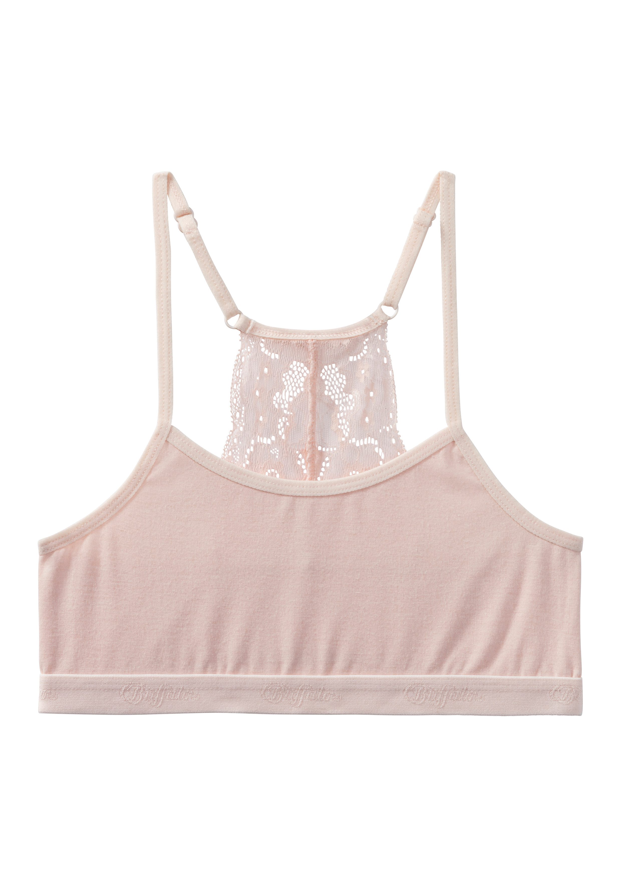 Buffalo Bustier (Packung, 2-tlg) Ringerücken aus schöner Spitze