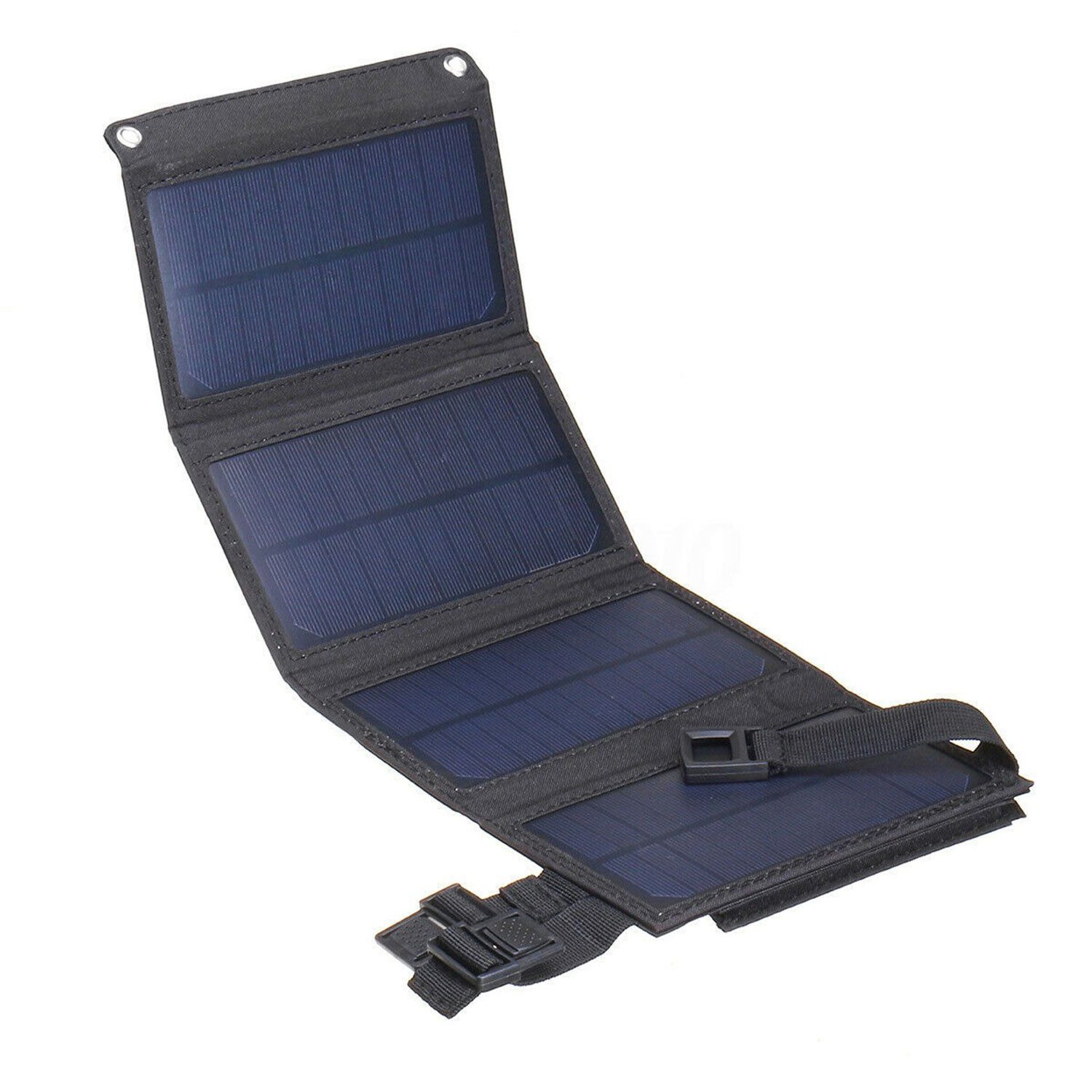 Refttenw Solar Ladegerät 20W Faltbares USB- Solarpanel-Ladegerät Solarladegerät (Solarmodul Outdoor Reisen Survival, Wasserdicht)