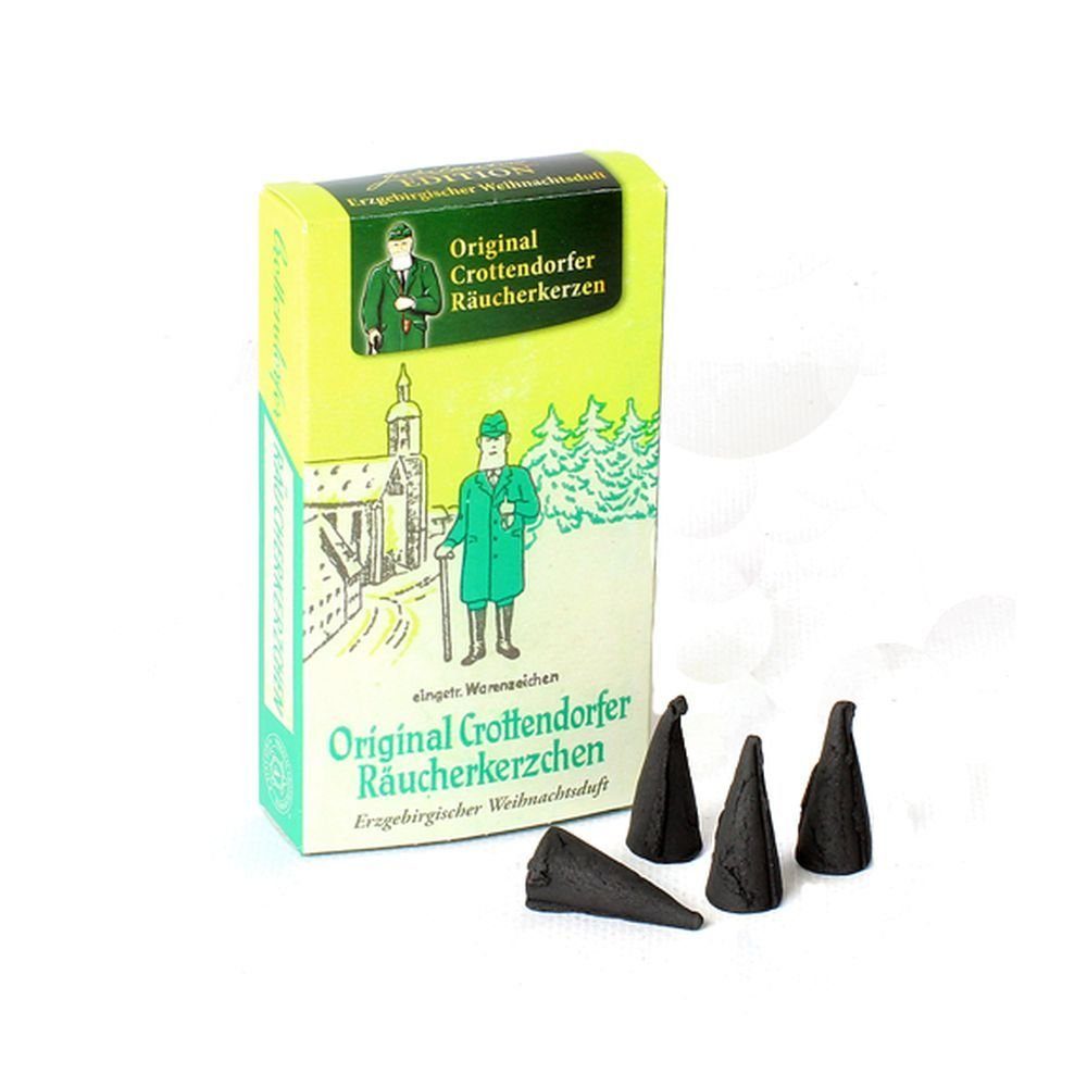 Crottendorfer Duftkerze 1 Päckchen Räucherkerzen Erzgebirgischer Weihnachts günstig online kaufen