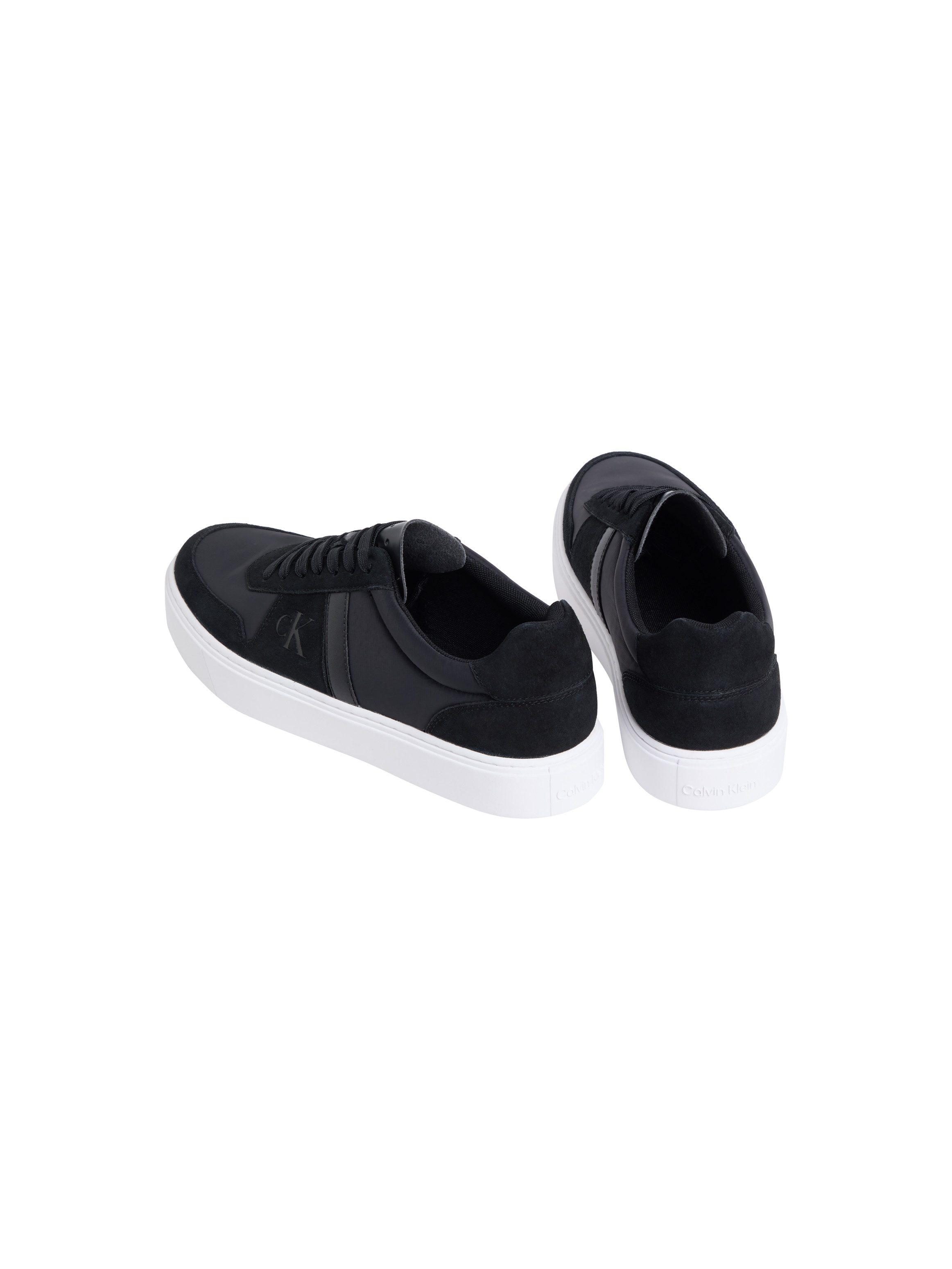 Calvin Klein Jeans CLASSIC CUPS LACE MIX EMB TONGUE Sneaker Schnürschuh, Basket-Sneaker, Freizeitschuh in sportiver Optik