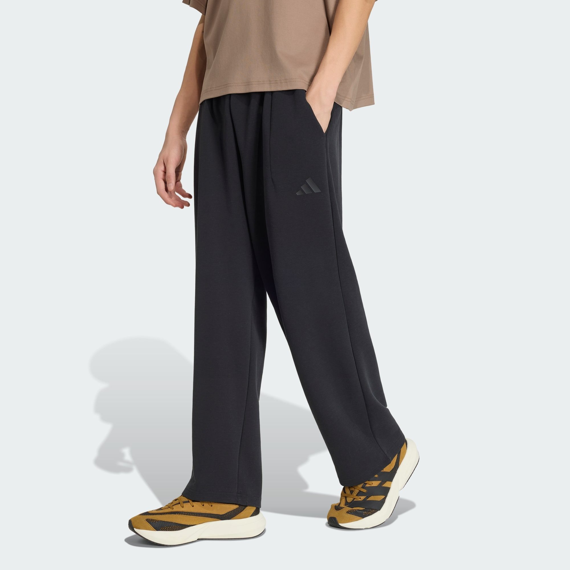 Jogginghose SOFT LUX HOSE, BEIN GERADE GESCHNITTEN