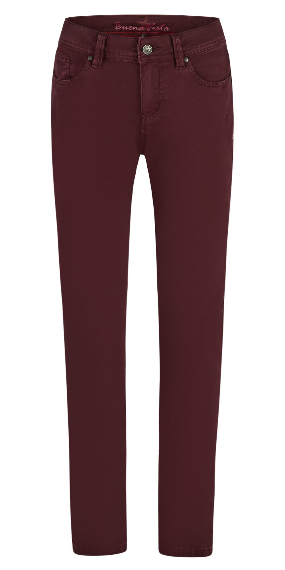 Buena Vista Stretch-Jeans BUENA VISTA MALIBU-ZIP HIGH CROPPED dark berry 2511 B5953 4141.4974 -
