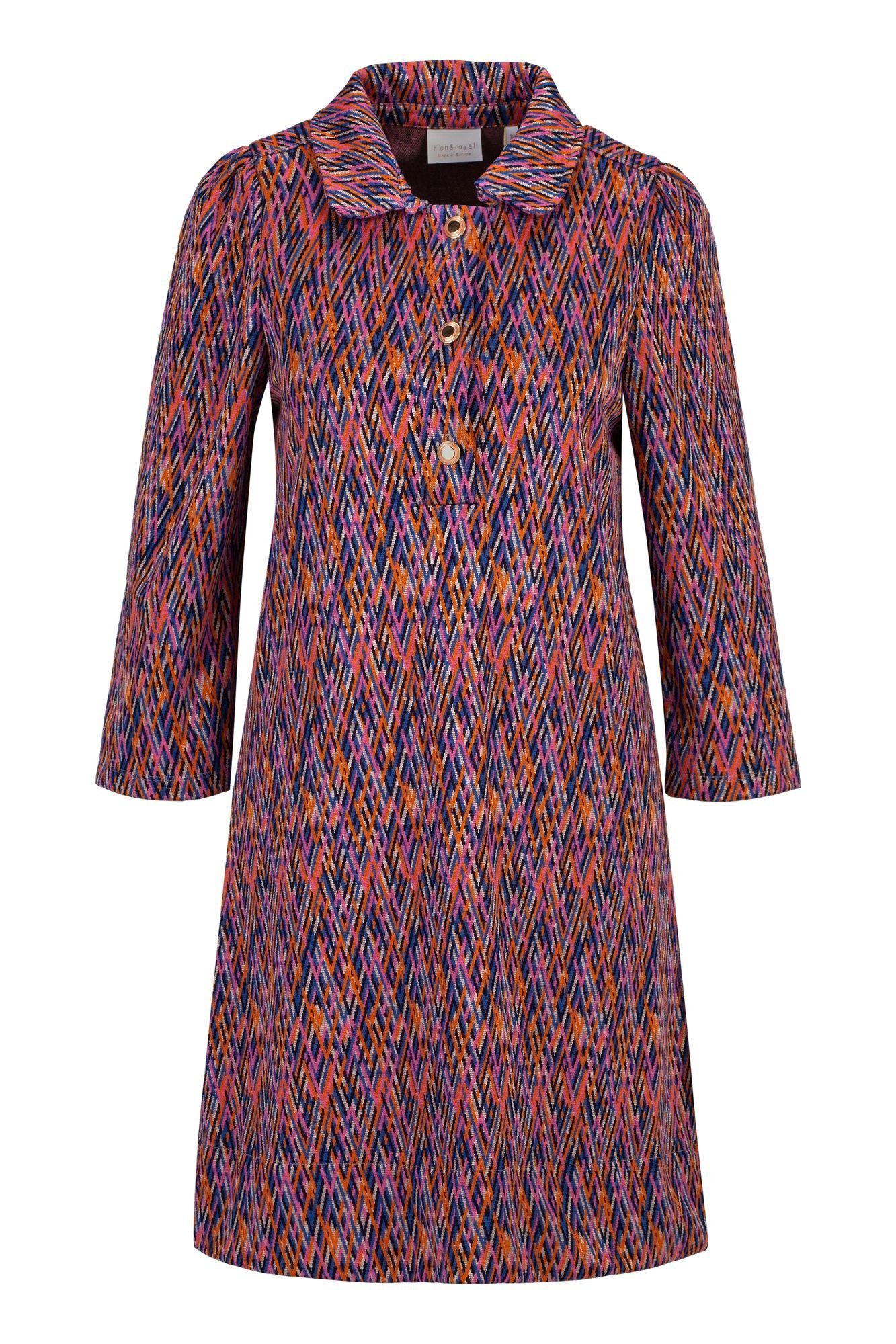 RICHROYAL Maxikleid Jacquard dress günstig online kaufen