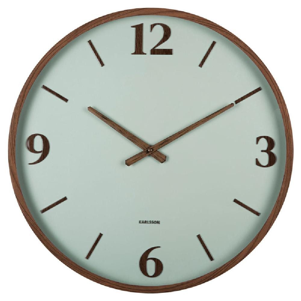 Karlsson Uhr Wanduhr Detalle Grayed Jade
