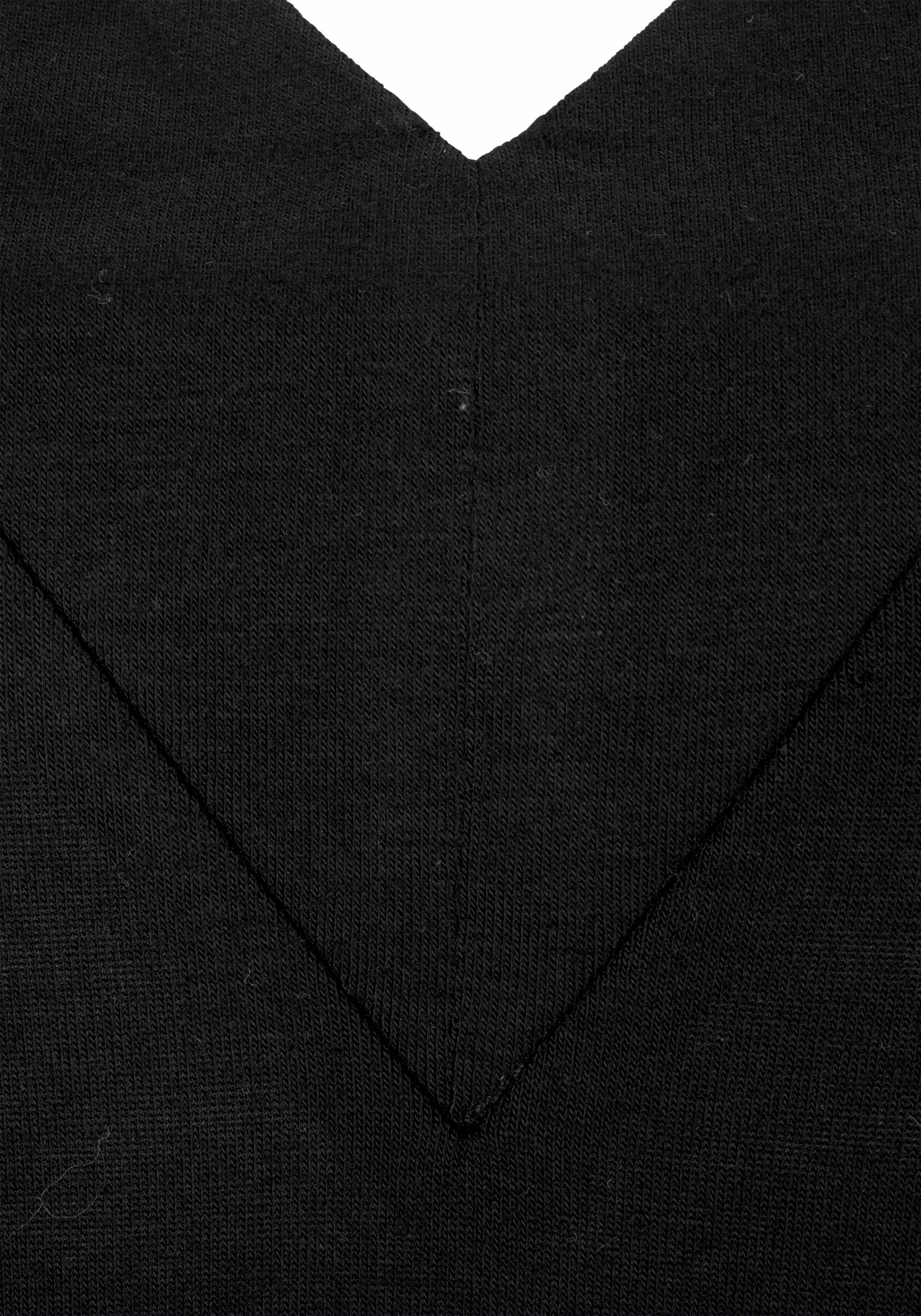 Buffalo Tanktop mit tiefem Rückenausschnitt, V-Ausschnitt, Rückendetail