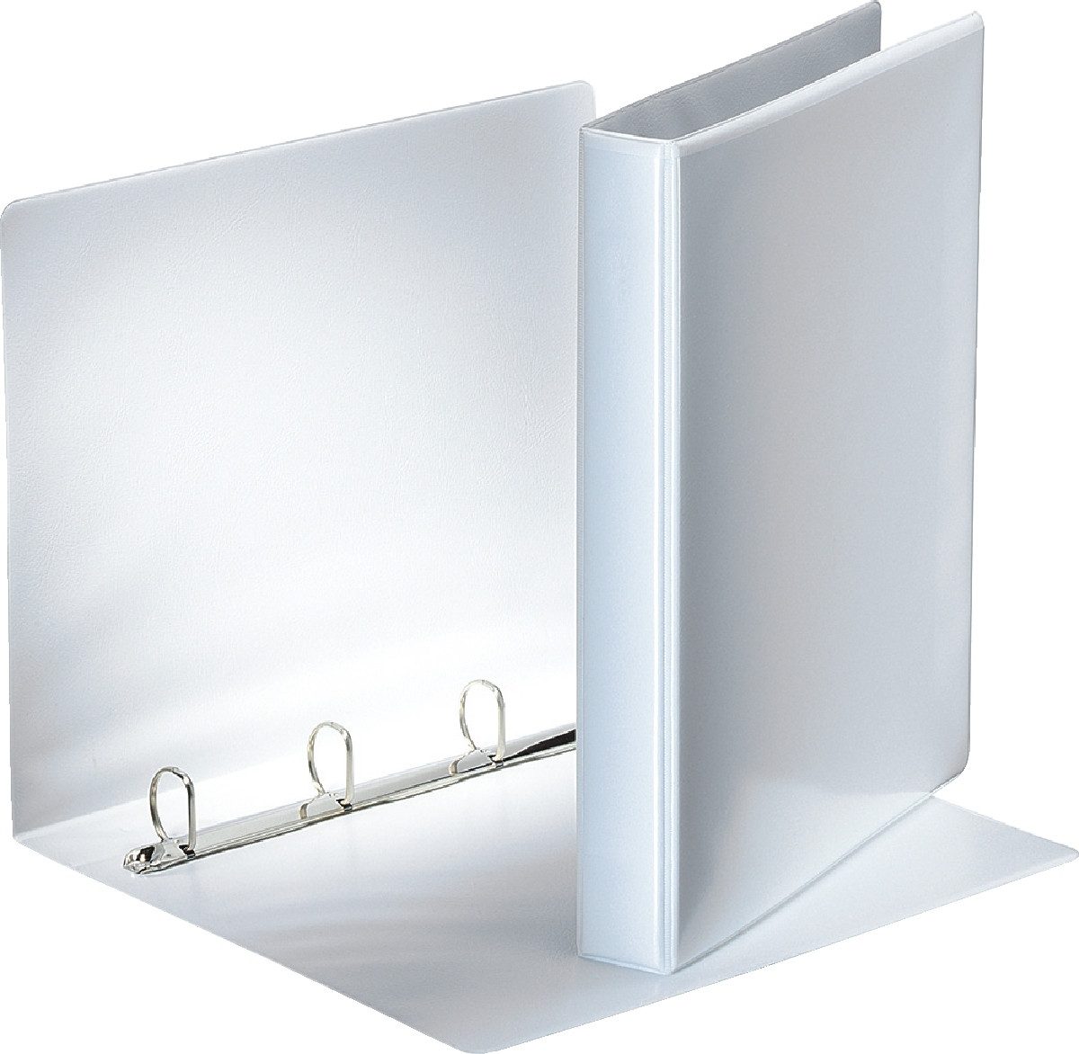 ESSELTE Präsentationsordner Präsentationsringbuch A4 4 Ringe 25mm weiß