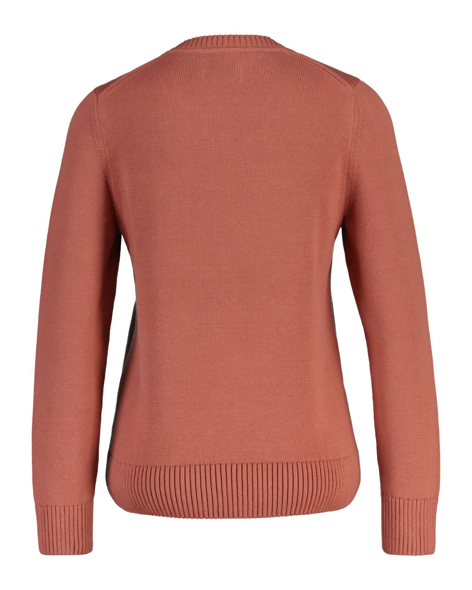 Gant Rundhalspullover CLASSIC COTTON C-NECK mit Zopfstrickmuster günstig online kaufen