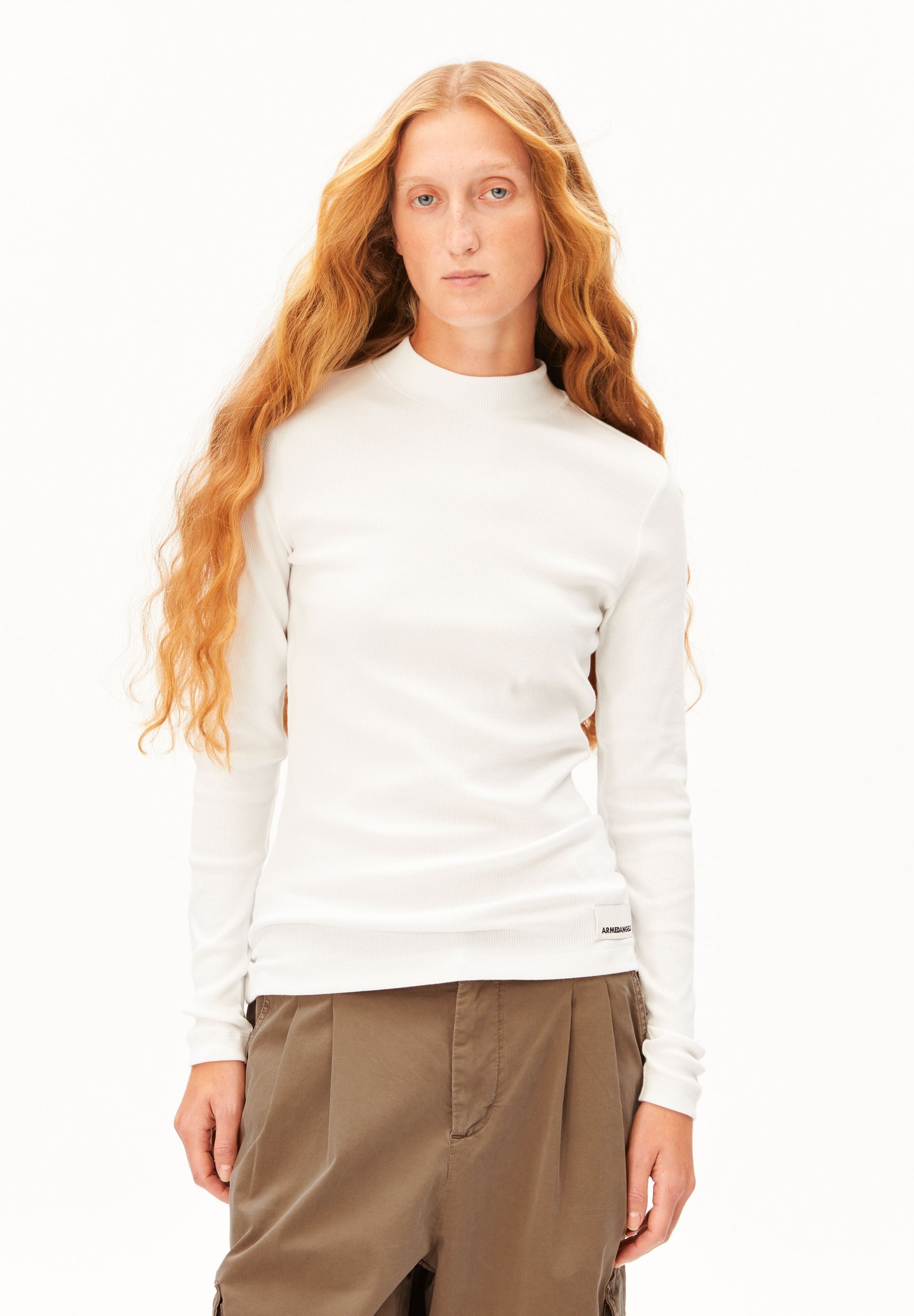 Armedangels Longsleeve FATIMAARA Slim Fit