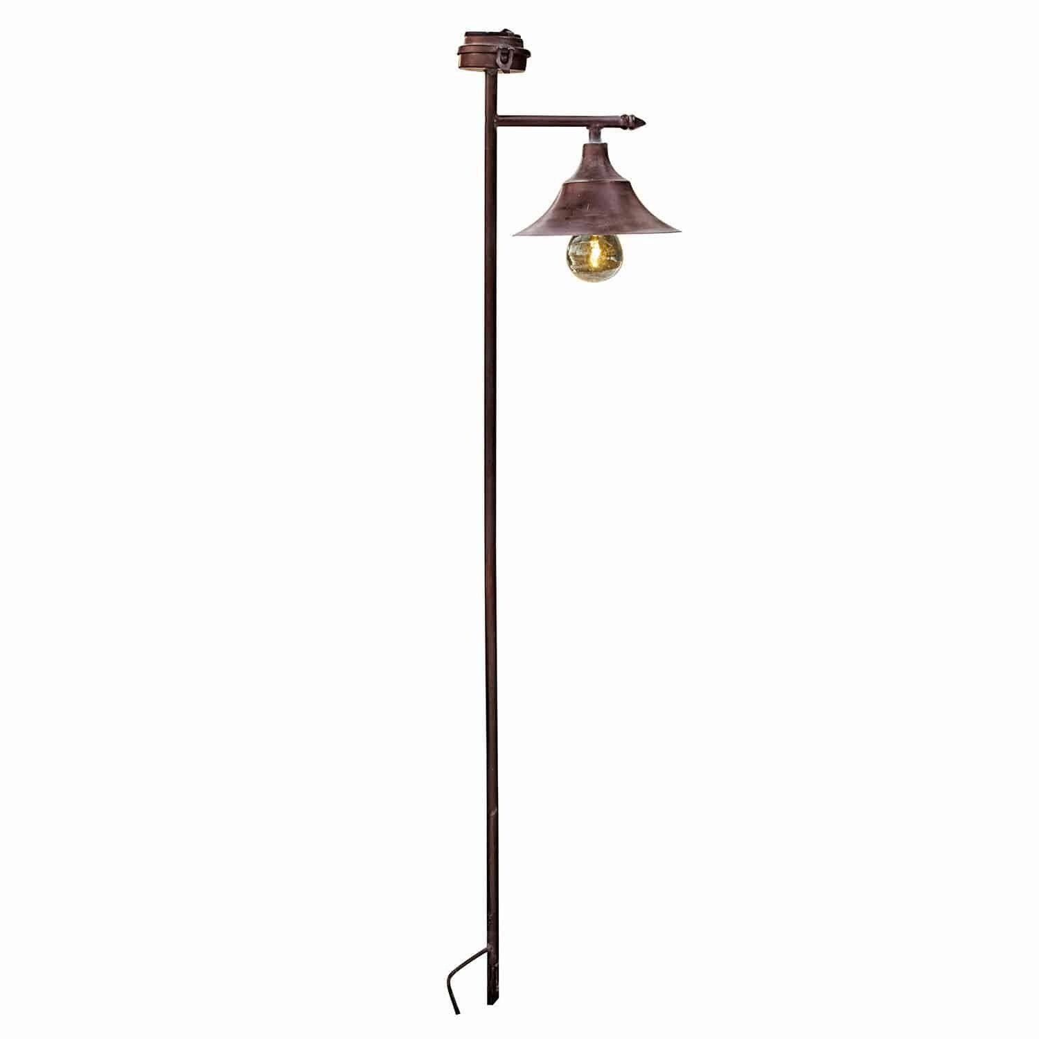 LED Laterne Solar-Laterne Kaley antikbraun