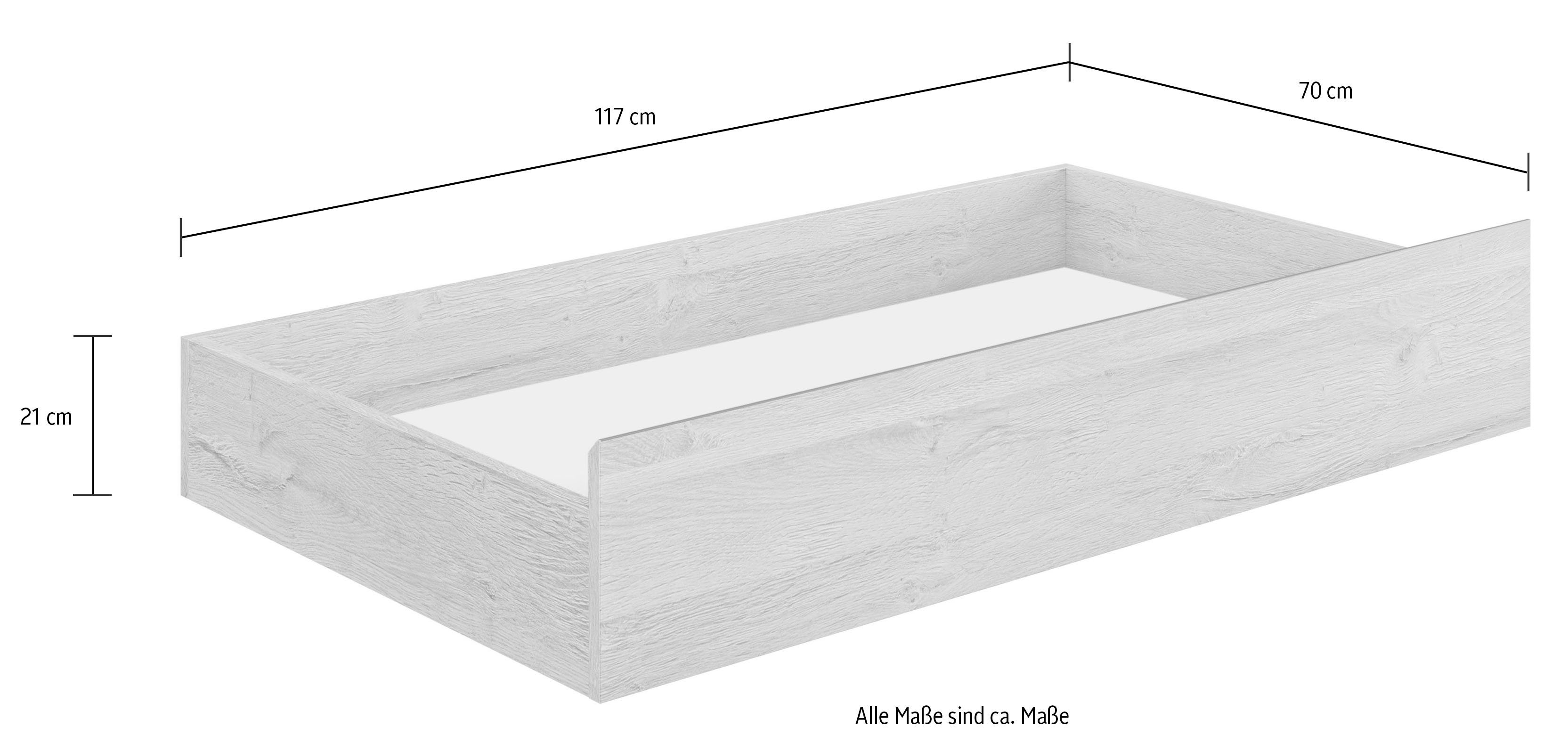 Sofia Bettschubkasten Rollen auf St), products (1 Schublade OTTO