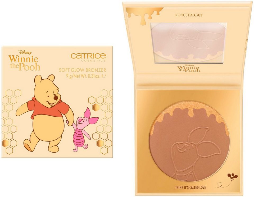 Catrice Bronzer-Puder Disney Winnie the Pooh Soft Glow Bronzer, 3-tlg., Für  einen natürlichen, sunkissed Teint