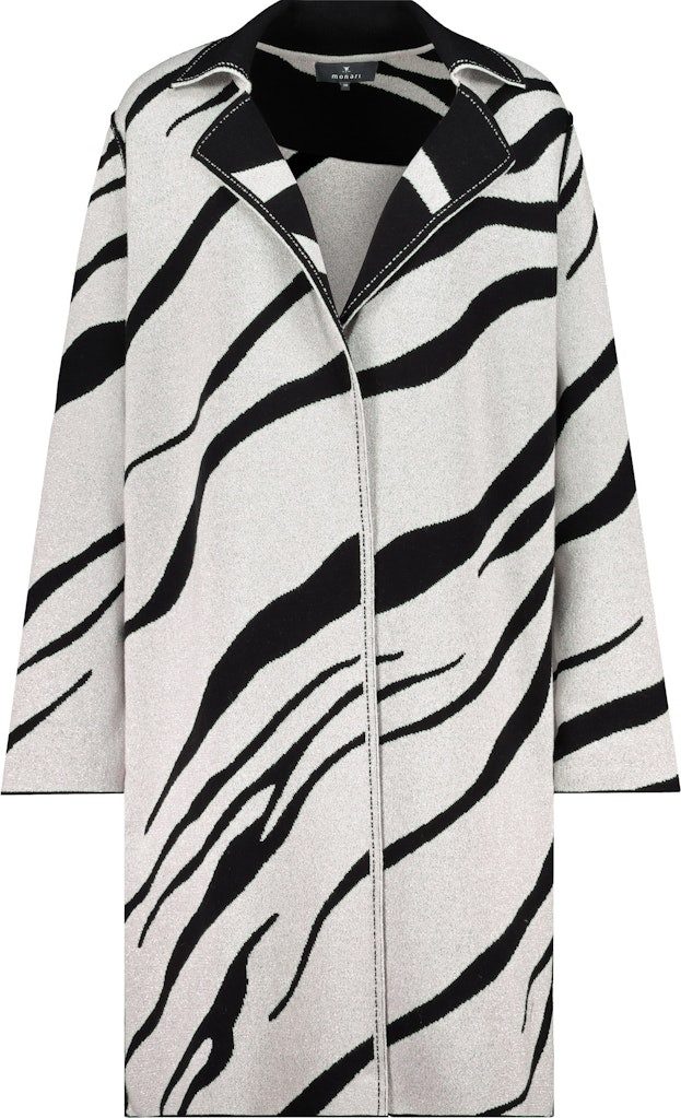 Monari Strickfleecejacke Wendemantel Leicht, bequem und günstig online kaufen