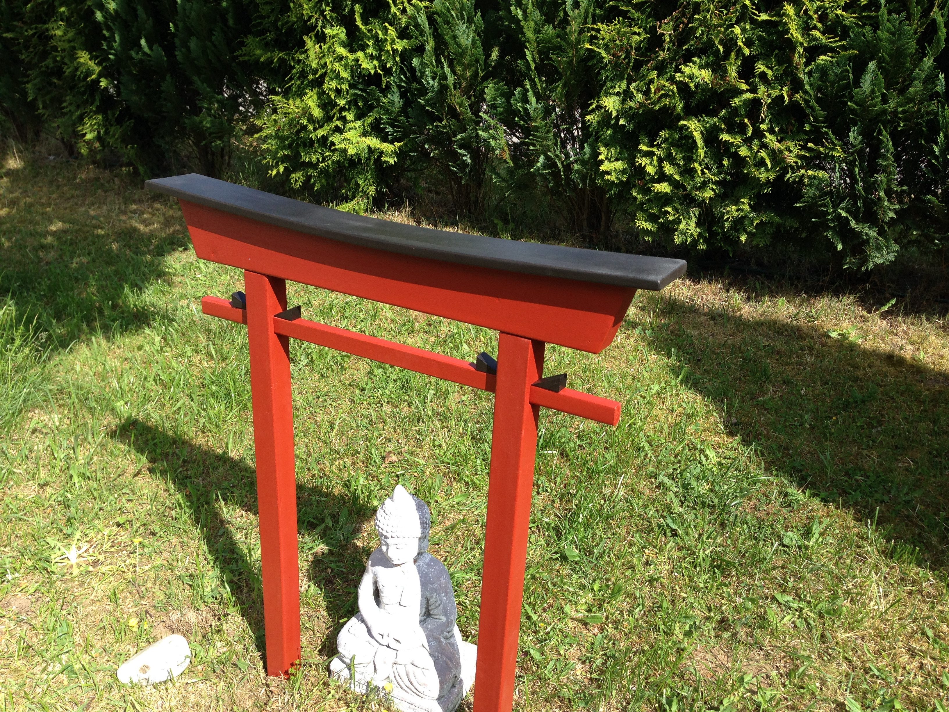AAF Nommel Gartenfigur Torii japanisch Gate Tor Japan Garten, Modell 022