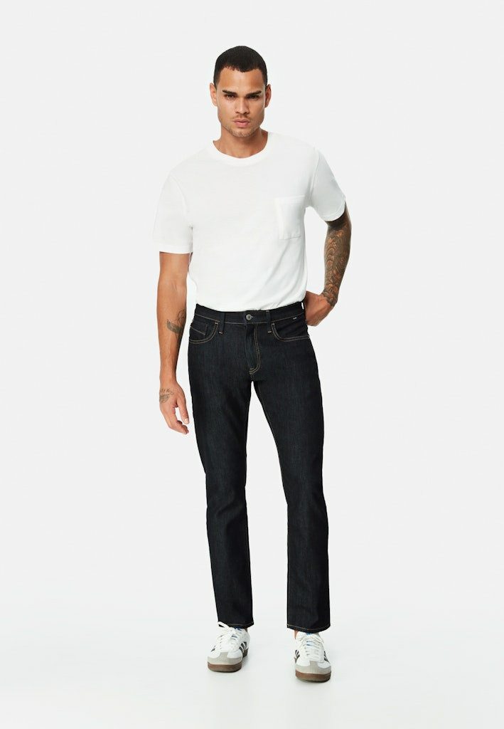 Mavi Straight-Jeans Straight Leg Jeans für Herren (1-tlg)