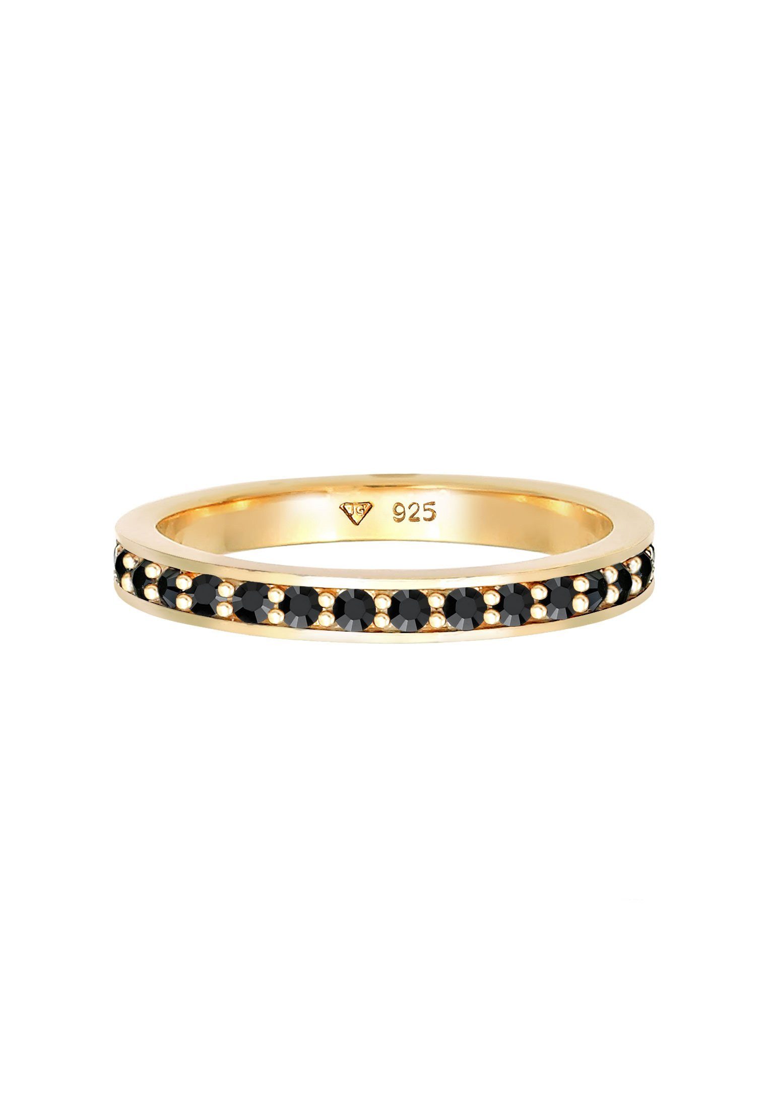 Elli Fingerring Memoire Verlobung Kristalle 925 günstig online kaufen