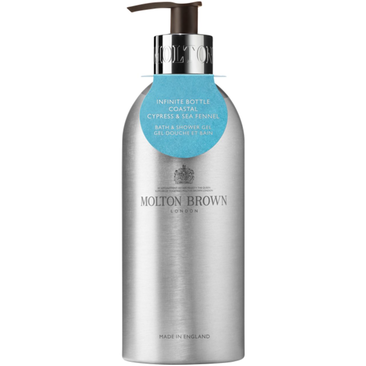Molton Brown Duschgel Cypress & Sea Fennel Wiederbefüllbare Flasche Bade- Und Duschgel