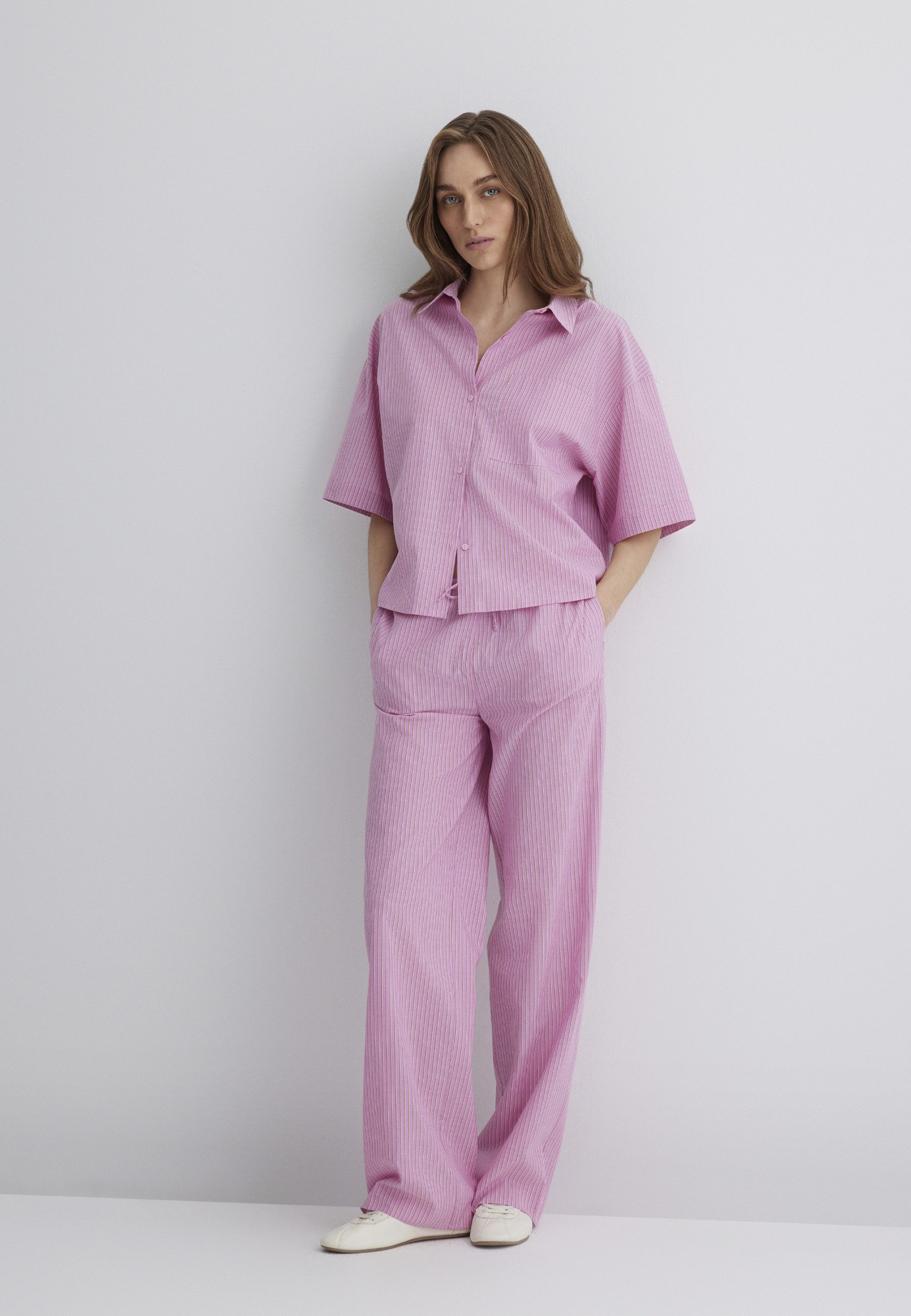 Mavi 7/8-Hose WOVEN PANTS Hose im Pyjamalook