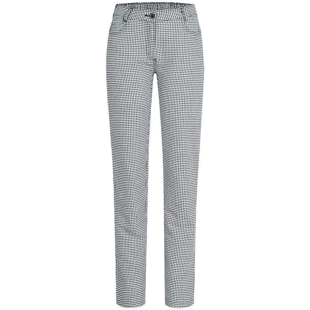 GREIFF Arbeitshose Greiff GASTRO Kochhose Damen Cuisine Basic 5-Pocket-Style Pepita