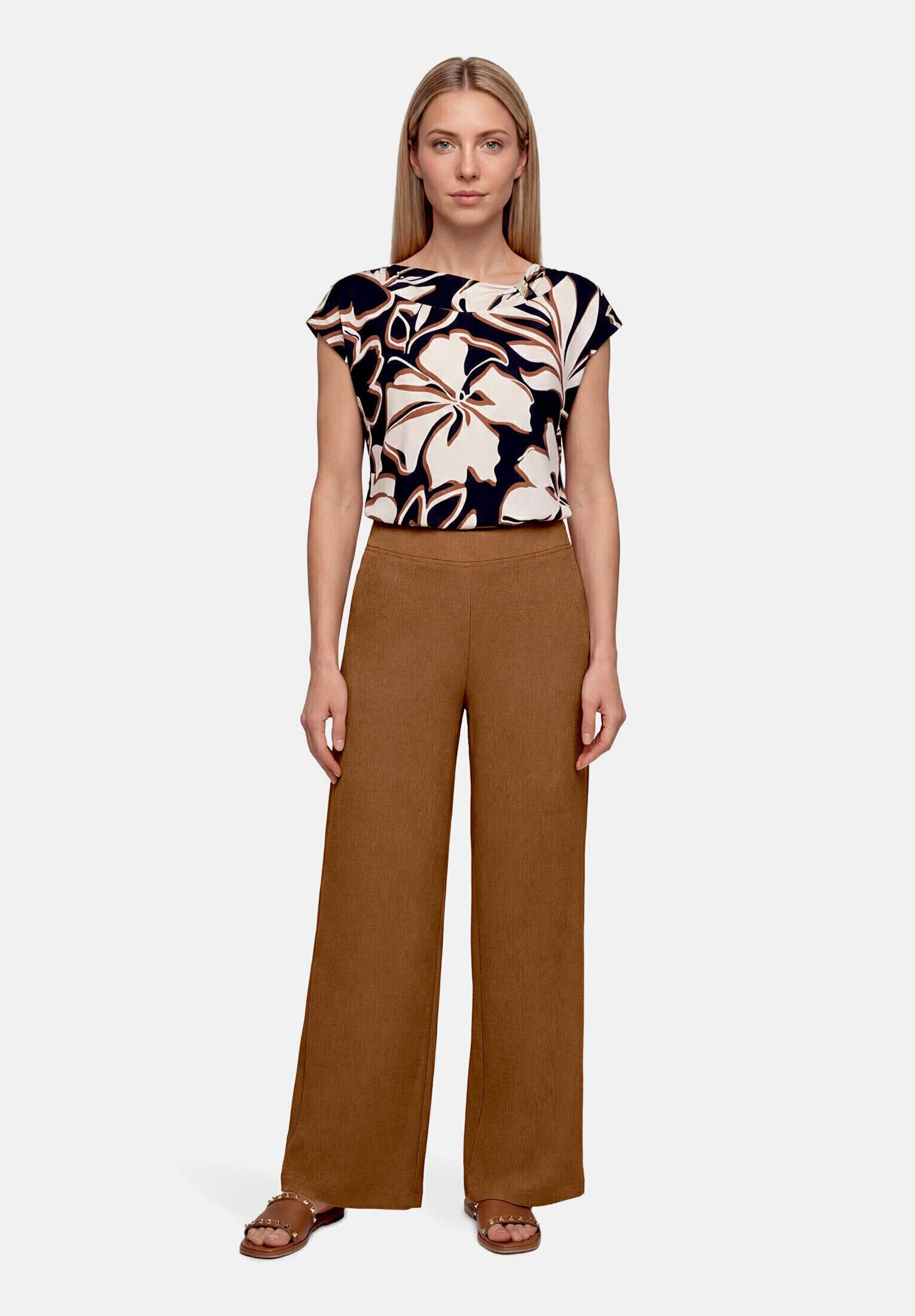 Betty Barclay 3/4-Arm-Shirt Damen mit Gummizug (1-tlg)