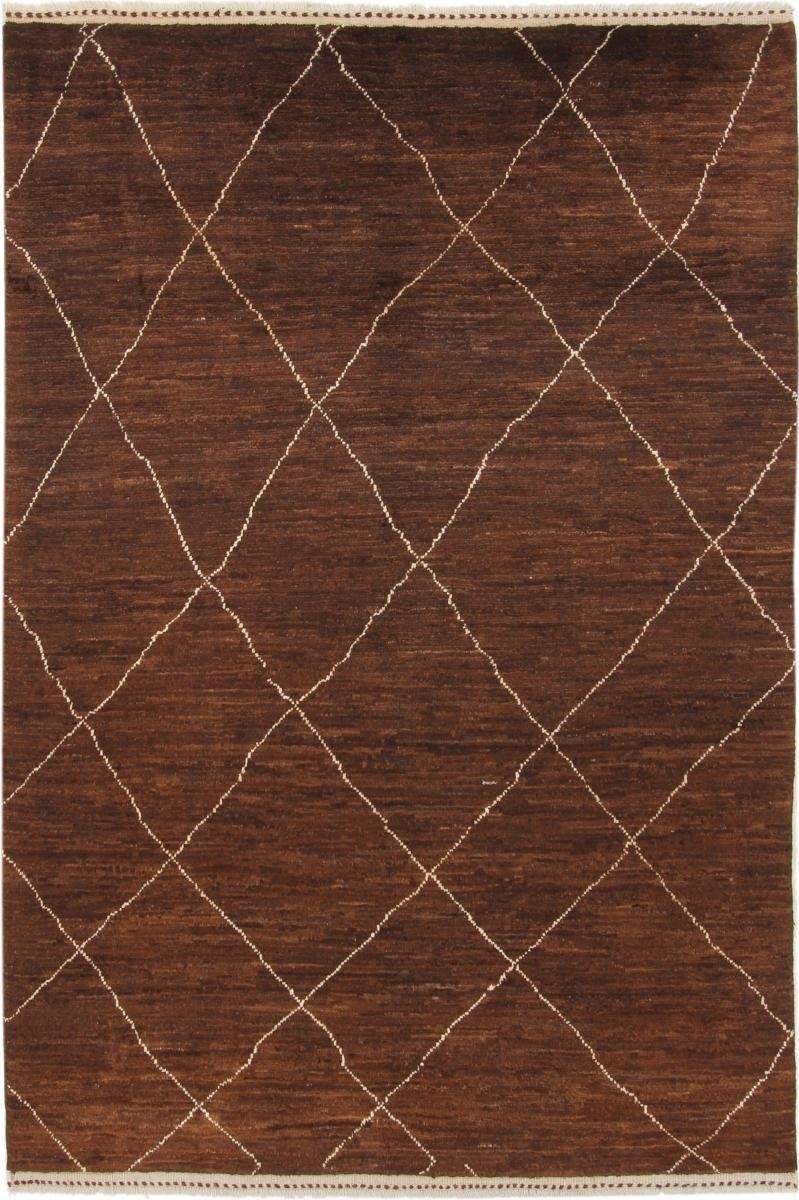Orientteppich Berber Maroccan 152x227 Handgeknüpfter Moderner Orientteppich, Nain Trading, rechteckig, Höhe: 20 mm | Kurzflor-Teppiche