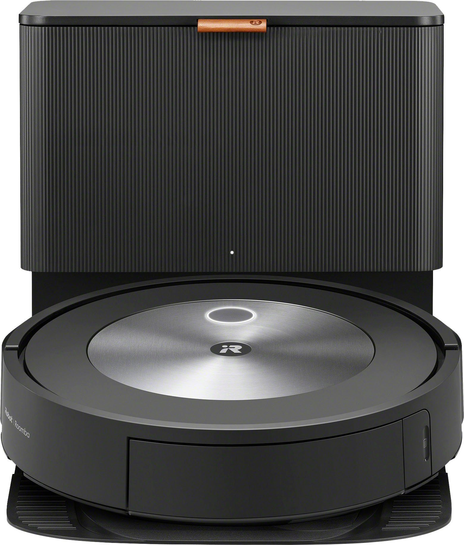 iRobot Saugroboter Roomba® j7+ (j7558), mit Beutel, WLAN-fähig mit autom.  Absaugstation, Kartierung und zwei