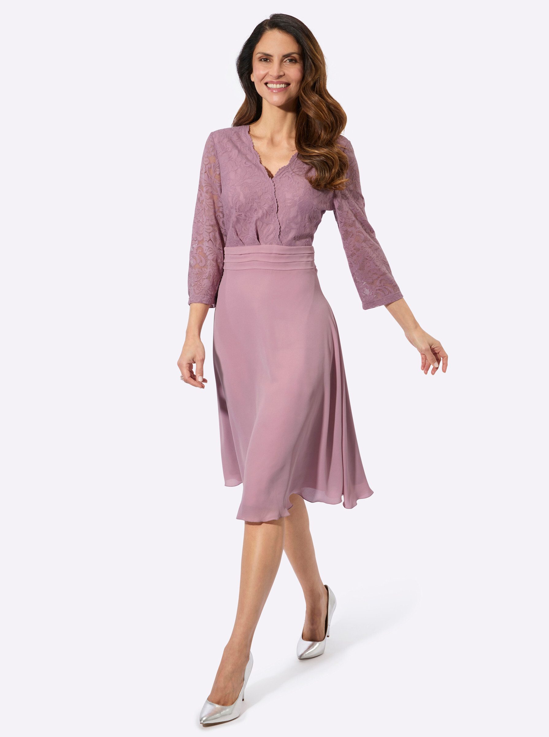 Witt Etuikleid Spitzen-Kleid 3/4-Arm günstig online kaufen