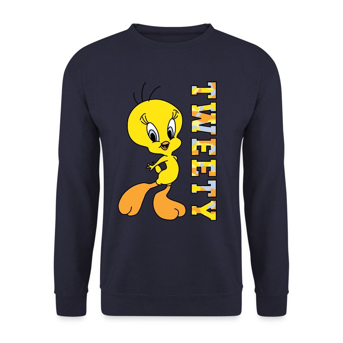 Spreadshirt Sweatshirt Looney Tunes Tweety Camouflage günstig online kaufen
