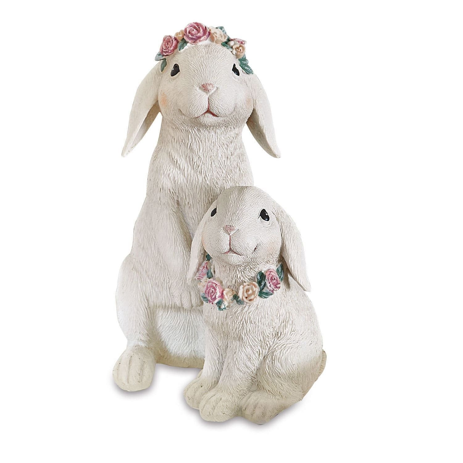 Mirabeau Osterfigur Hasen Sappos weiß