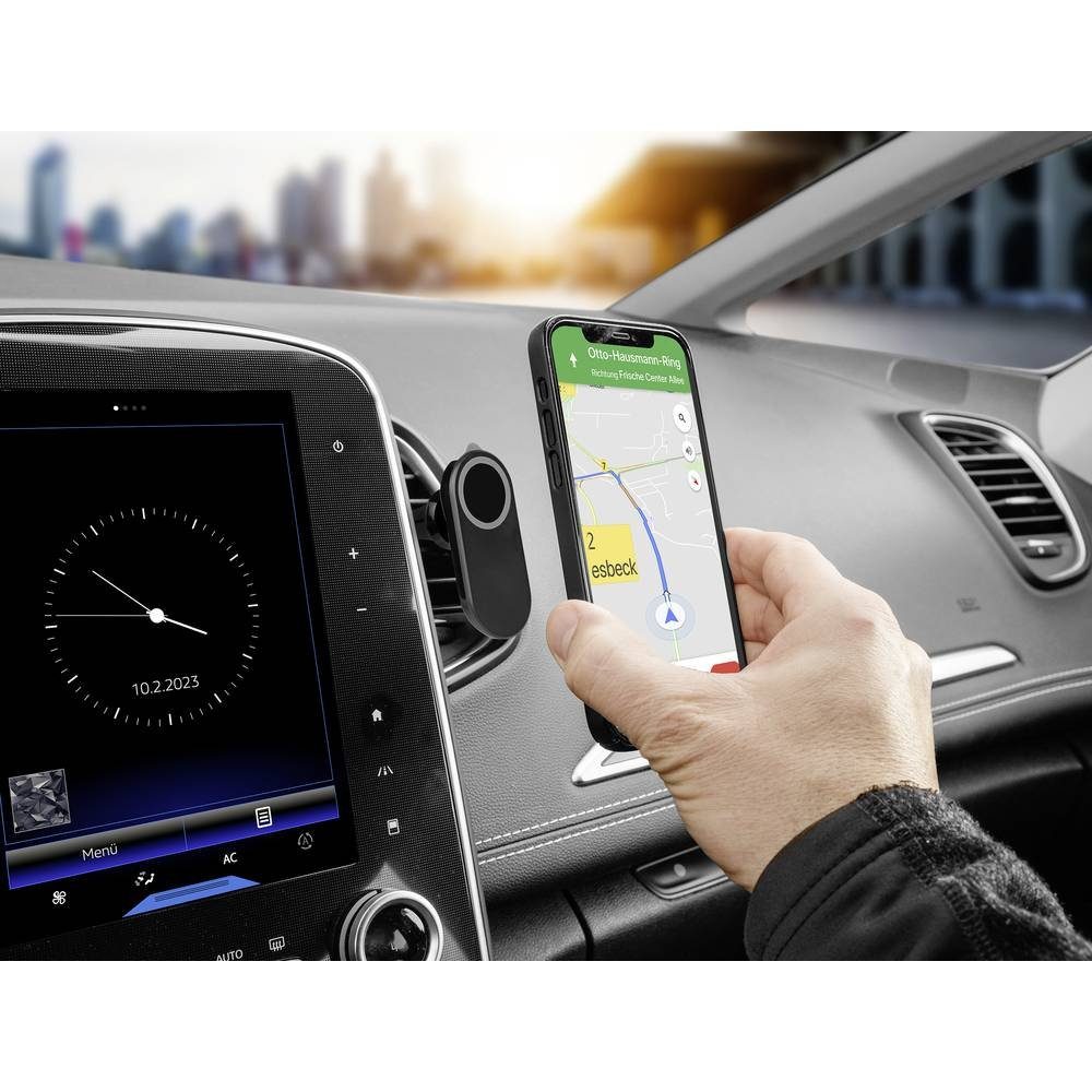 EUFAB Handy-Halterung KFZ Smartphonehalterung magnetisch 17522