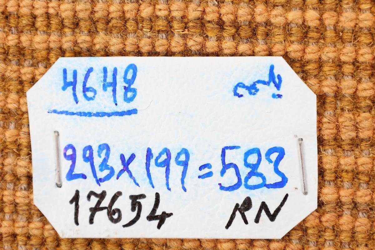 Perser Handgeknüpfter mm Orientteppich 18 Moderner rechteckig, Orientteppich, Nature 199x293 Höhe: Nain Trading, Gabbeh