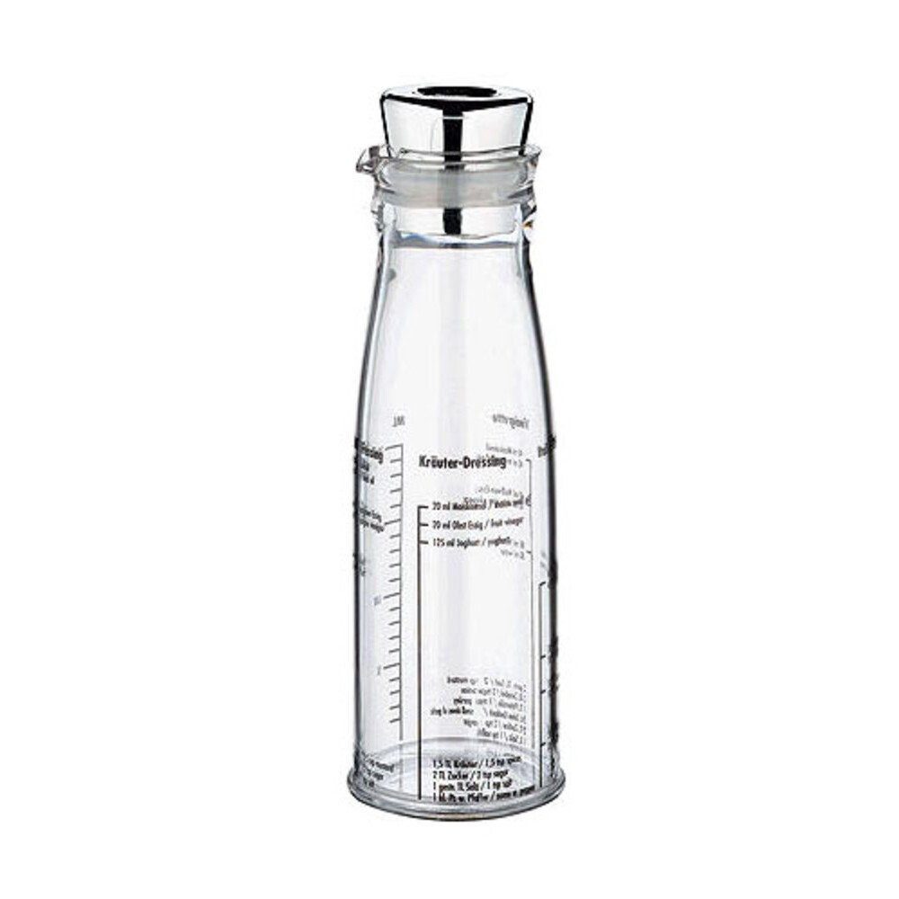 Küchenprofi Dressing Shaker Dressingshaker 0,25l Acryl/Edelstahl 20cm, Acryl, (1-tlg), Dressingshaker, Ø6cm, Acryl