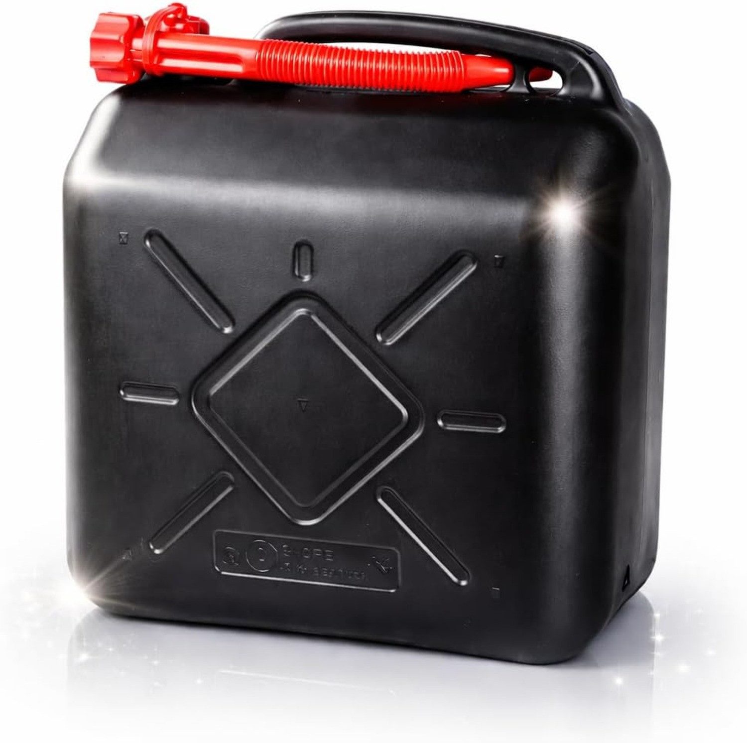 OwnWheel Benzinkanister Kraftstoffkanister EU für Benzin & Diesel mit UN-Zulassung