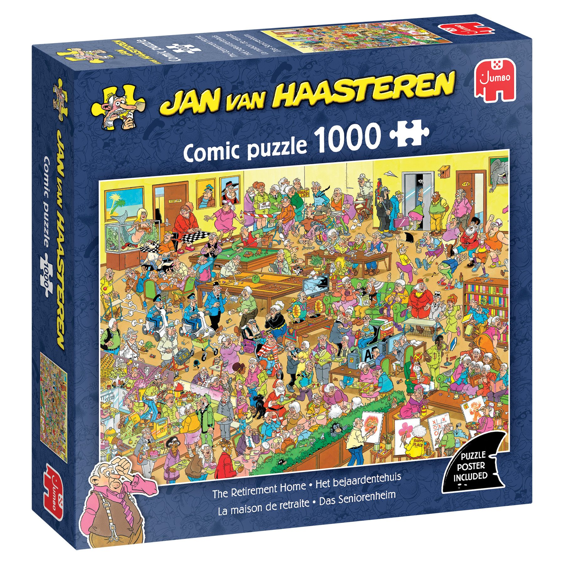 Jan van Haasteren Puzzle Jan van Haasteren - Das Seniorenheim 1000 Teile Pu günstig online kaufen