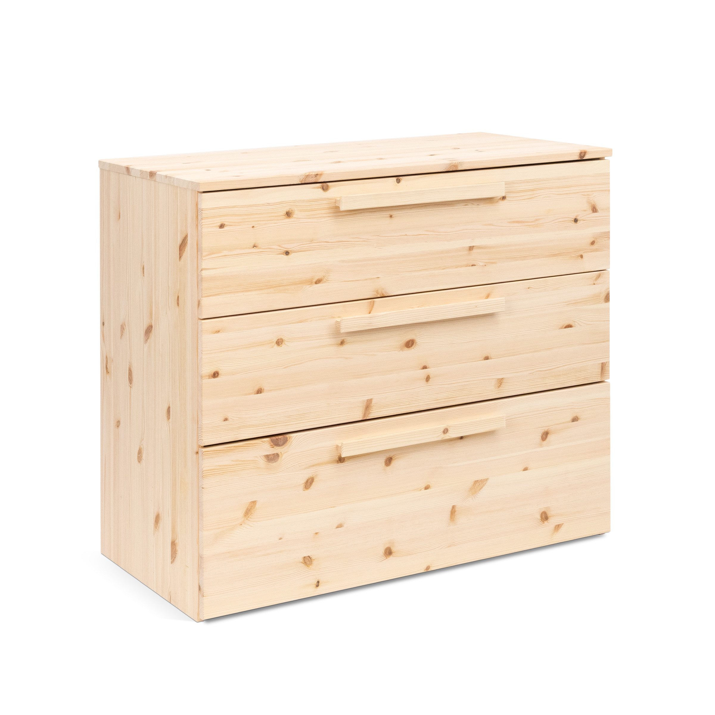Ehrenkind Kommode Linia (mit Rollschublade, aus FSC®-zertifiziertem Kiefernholz), viel Stauraum, optionaler Wickelaufsatz