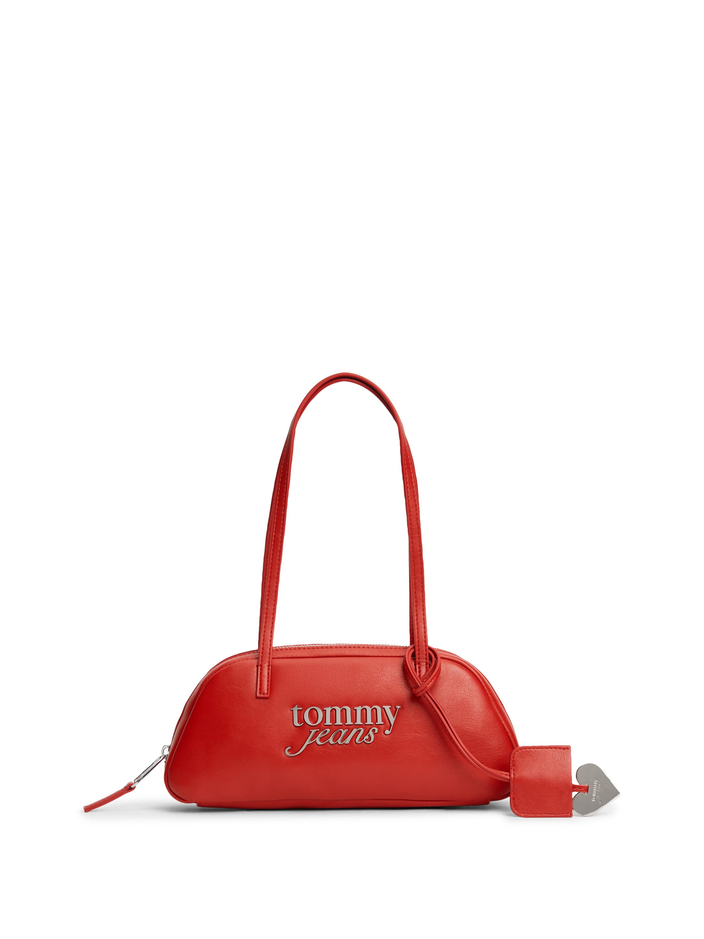 Tommy Jeans Schultertasche TJW BOLD SHOULDER BAG, Damen Handtasche, Umhängetasche mit plakativem Logo