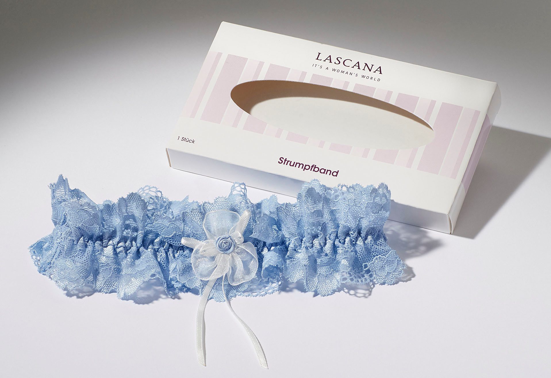 LASCANA Strumpfband, aus edler Spitze, sexy Dessous, Reizwäsche günstig online kaufen