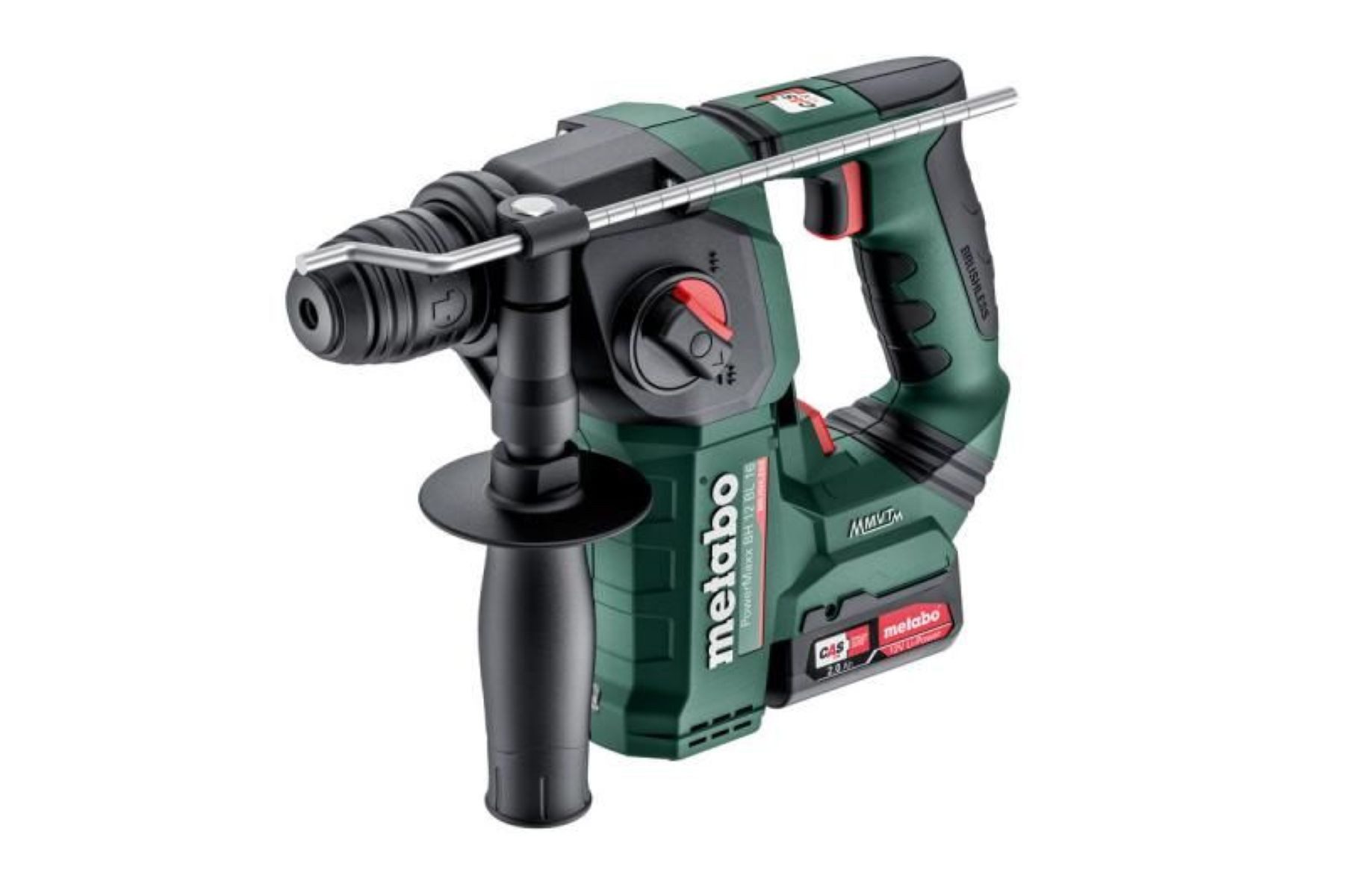 metabo Akku-Bohrhammer Akku-Hammer PowerMaxx BH 12 BL 16
