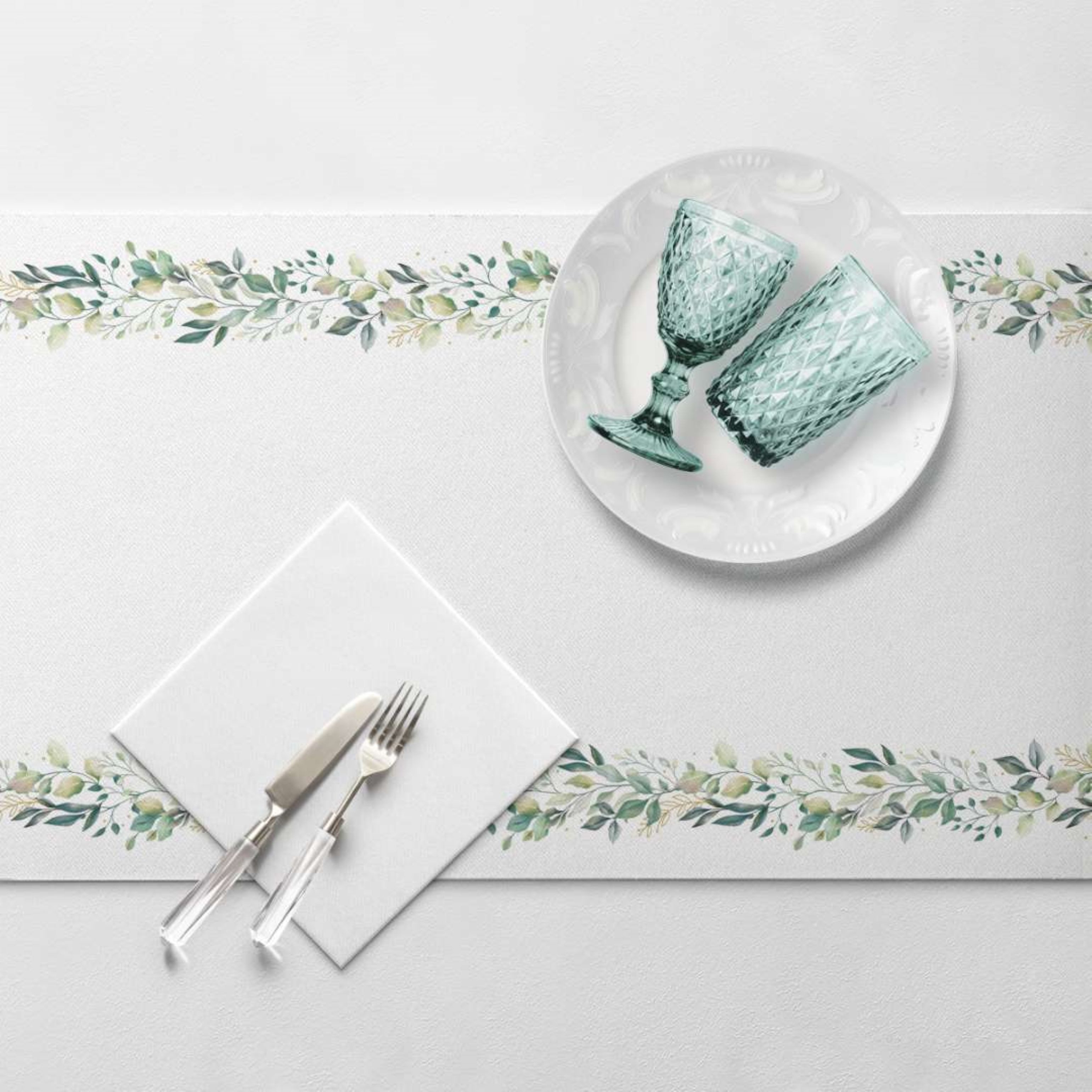 partydeco Kommunionskarte Kompletna Tischdeko zur Erstkommunion