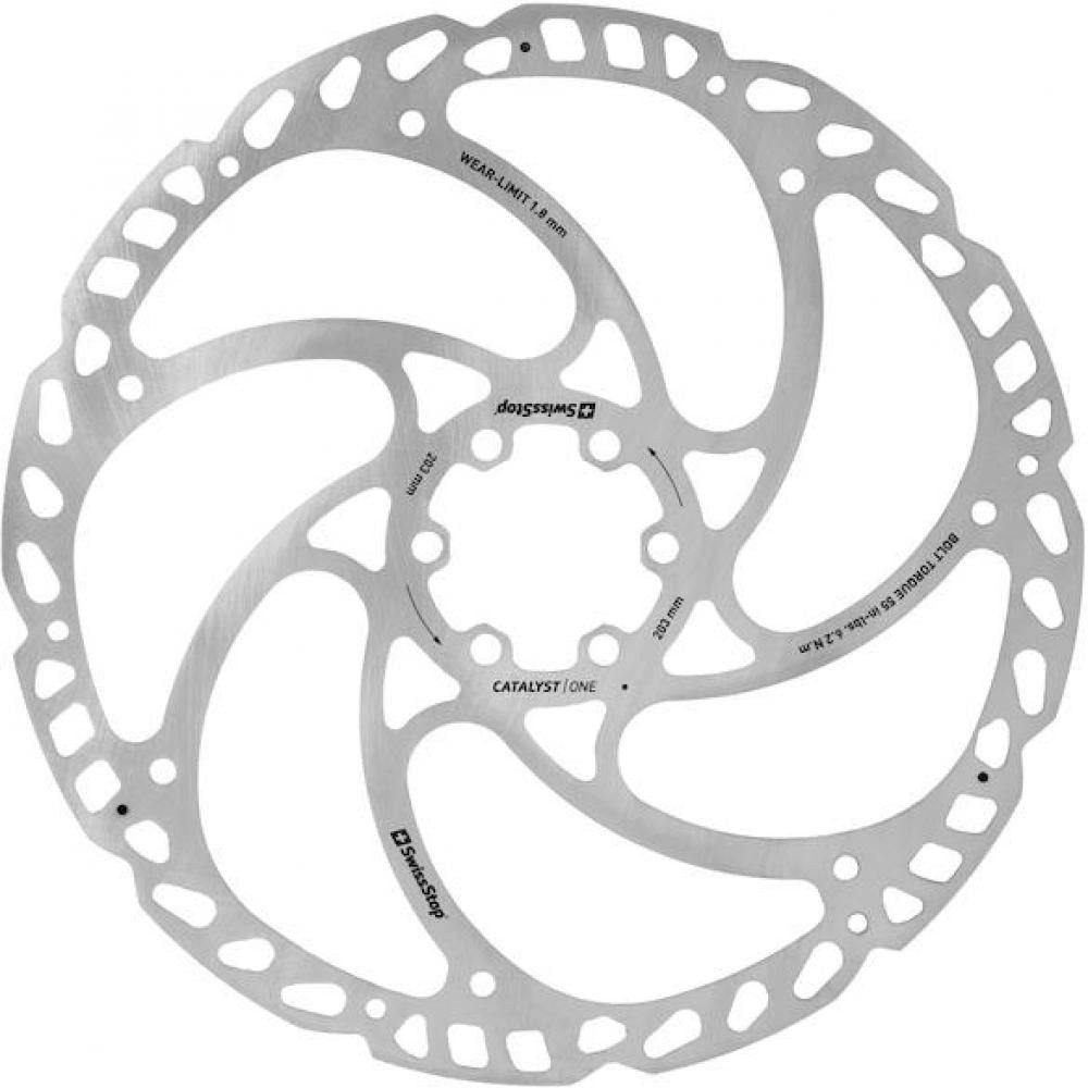 SwissStop Bremsscheibe SwissStop Catalyst One Bremsscheibe 220 mm - hitzestark für maximale B