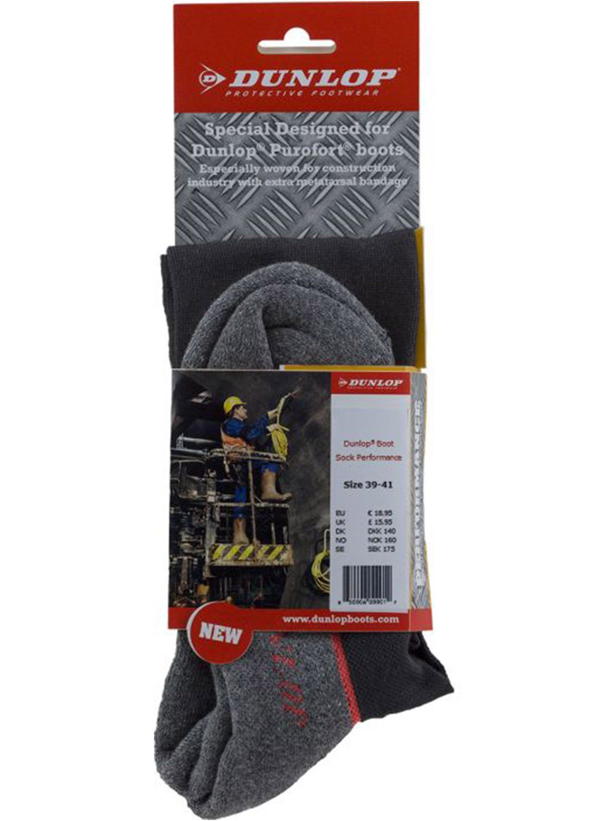 Dunlop_Workwear Arbeitssocken Z965005 Dunlop Boot Sock