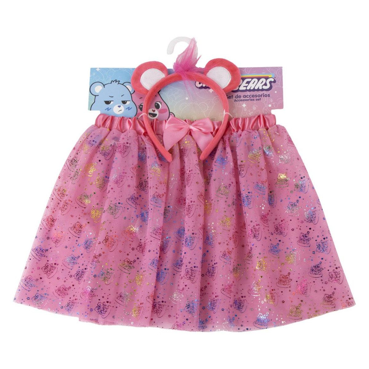 Care Bears Haarstyling-Set Kinder Beauty Set Accessoires aus Polyester für Spiel und Verkleidung, Set