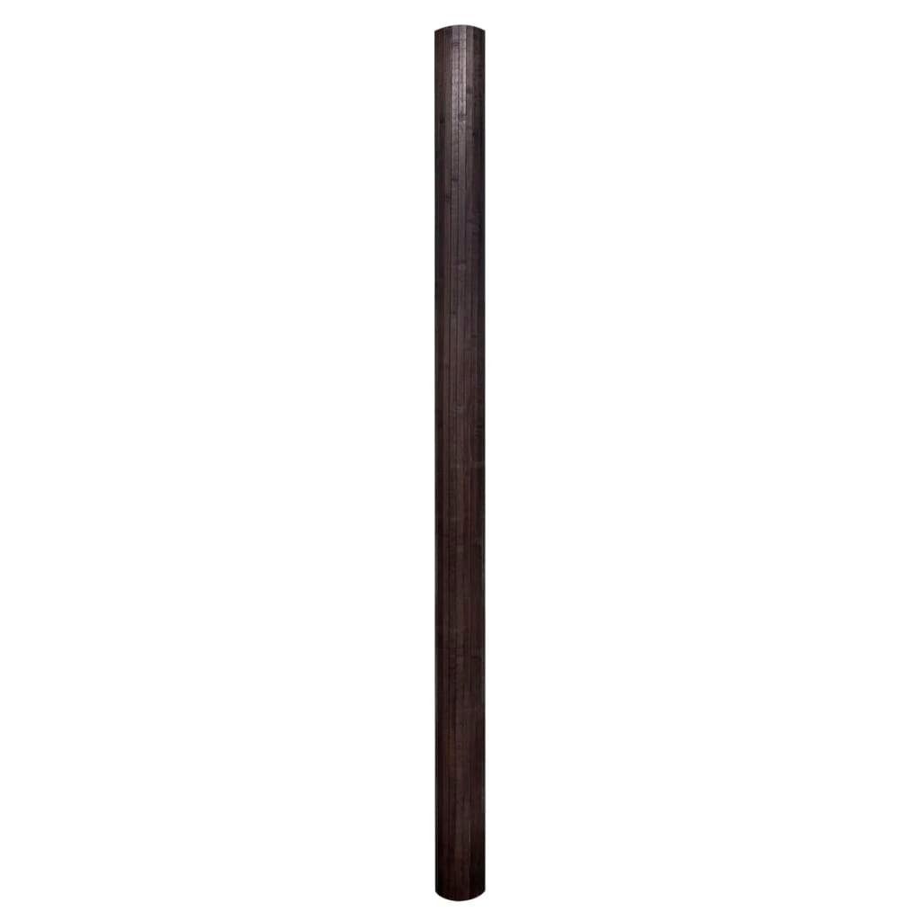 Bambus 1-tlg. vidaXL Raumteiler Dunkelbraun 250x165 cm, Raumteiler