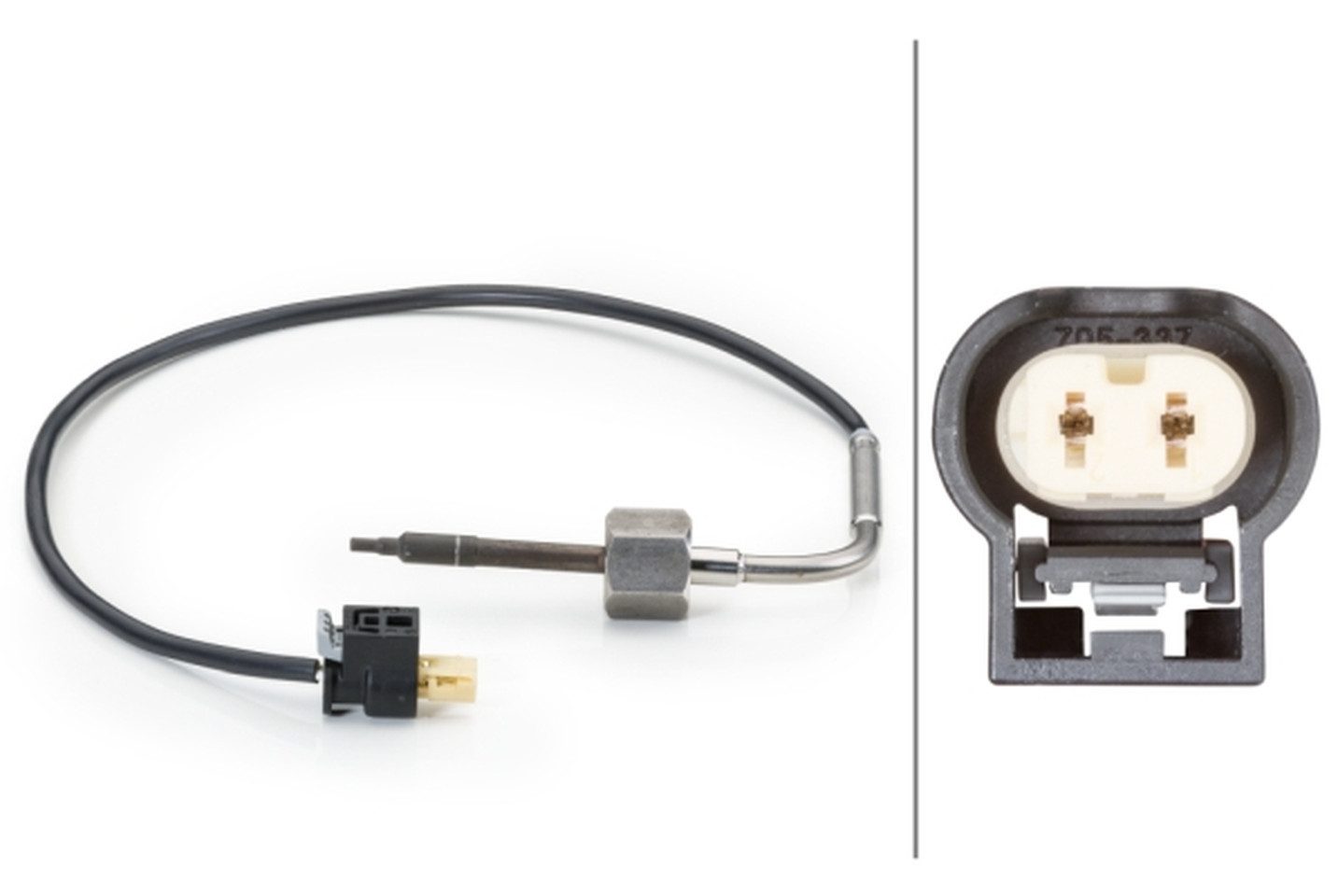 Hella Sensor HELLA 6PT 014 494-011 Sensor, Abgastemperatur