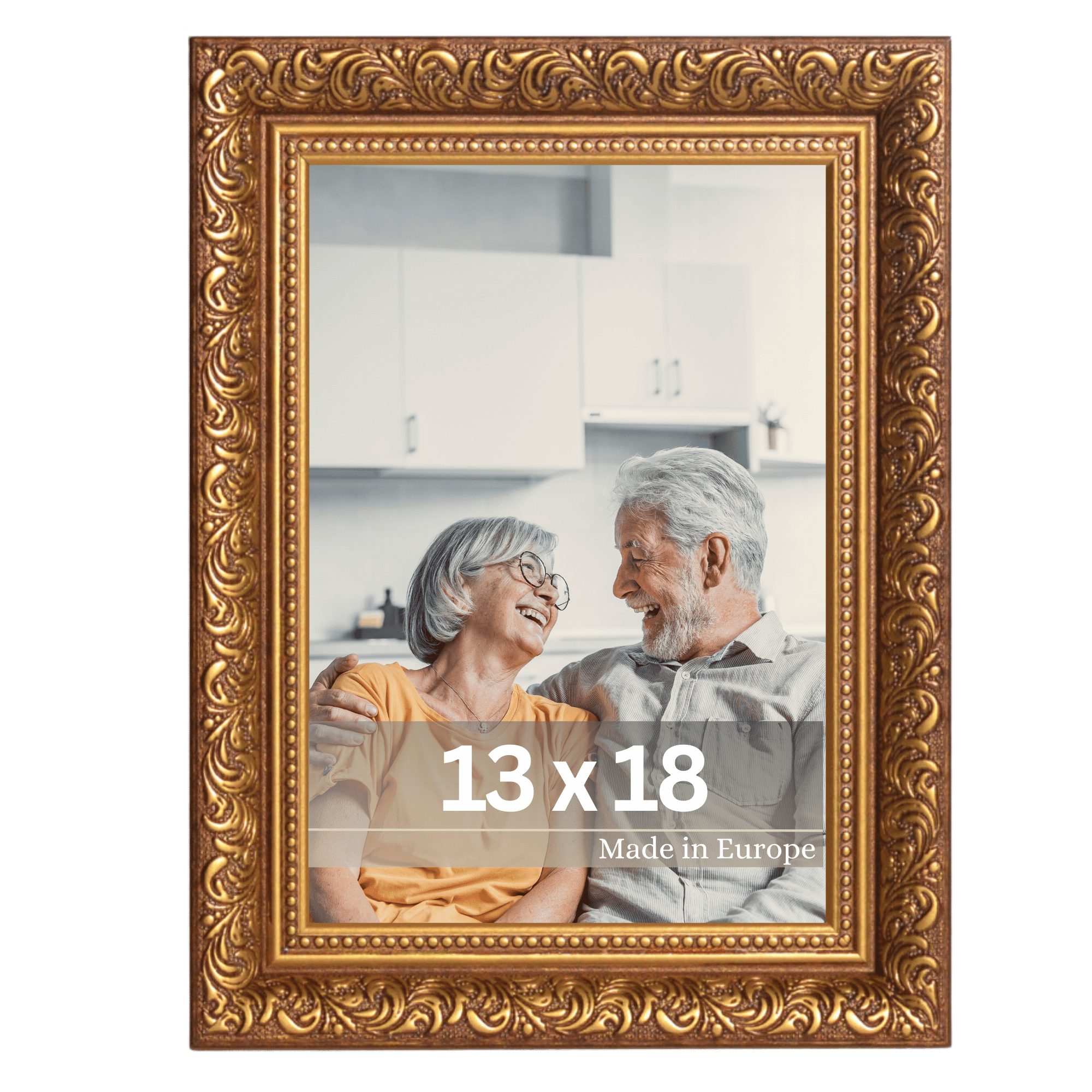 Victor (Zenith) Bilderrahmen Rubens, Bilderrahmen Set Braun Gold 13x18 cm, günstig online kaufen