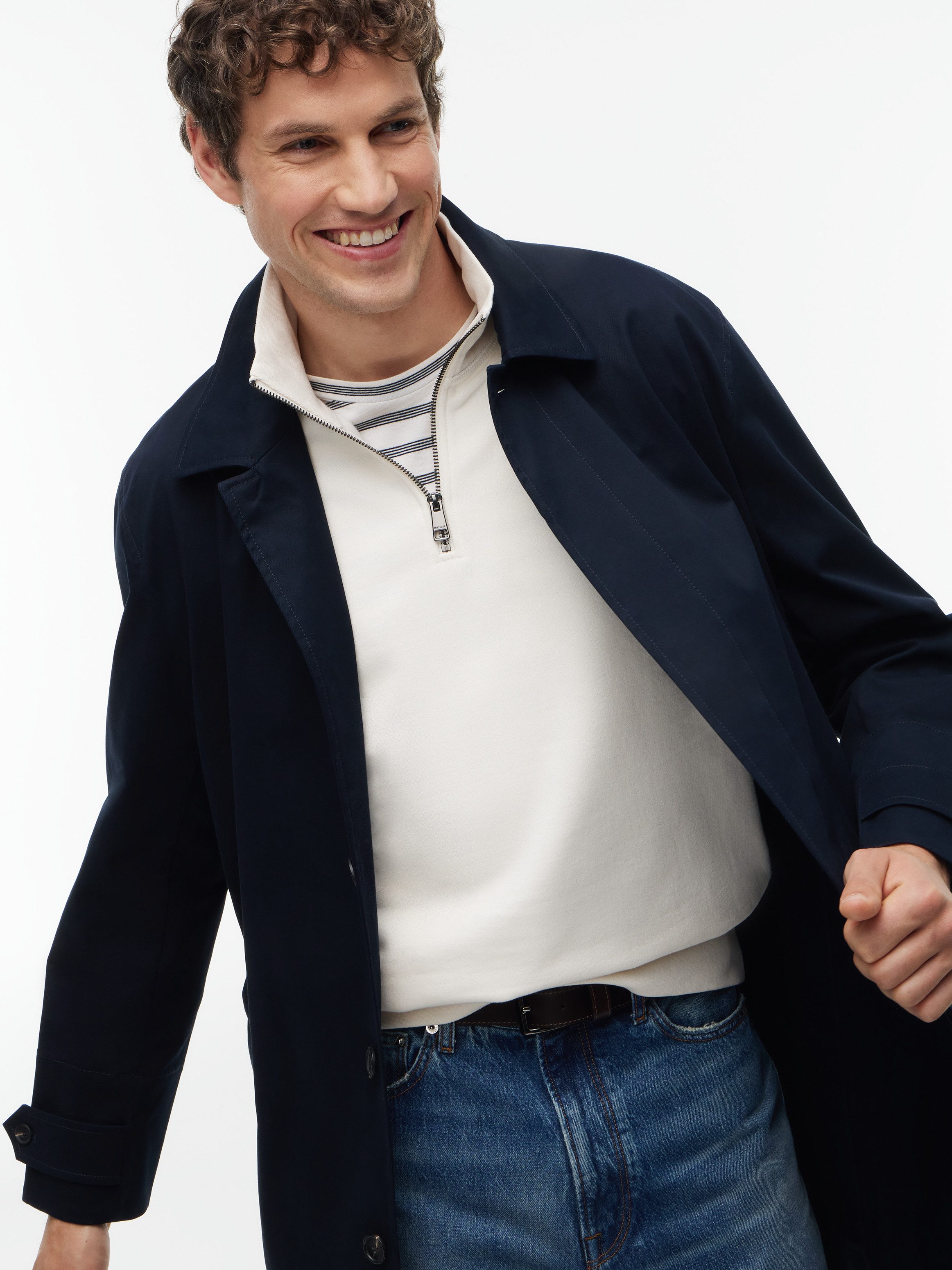 Tommy Hilfiger Kurzmantel UNLINED CARCOAT