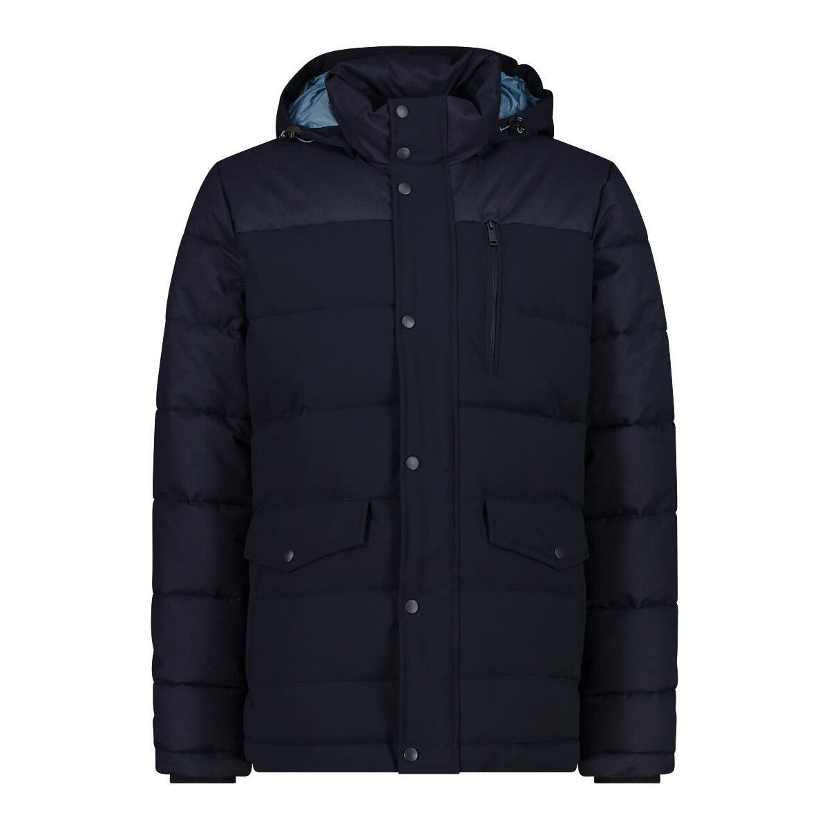 CMP Steppjacke MAN Long Jacket Snaps Hood